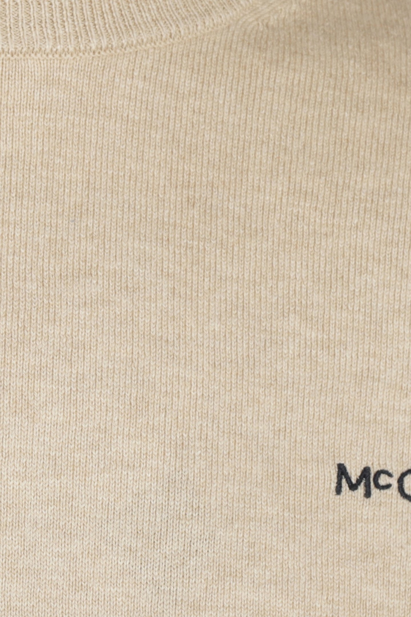 C-NECK SWEATER SAND 7