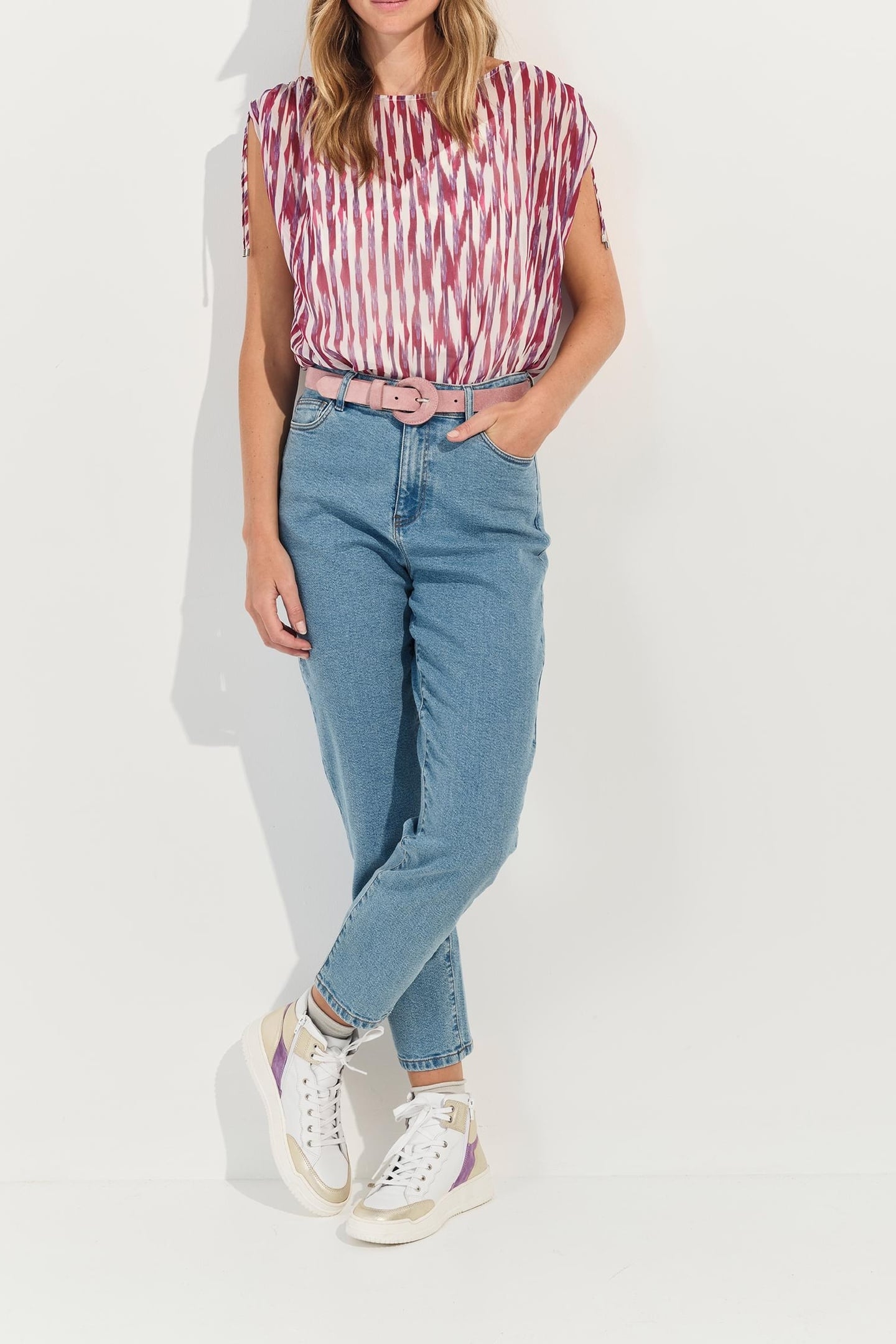 CELINA - PURPLE ZEBRA PRINT TOP 2