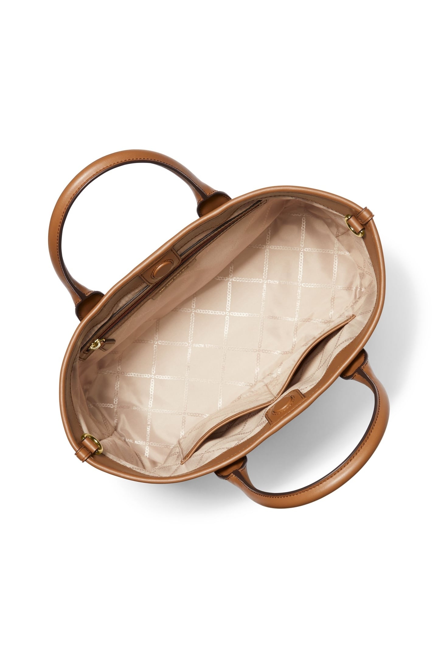 MEDIUM SATCHEL BROWN 3