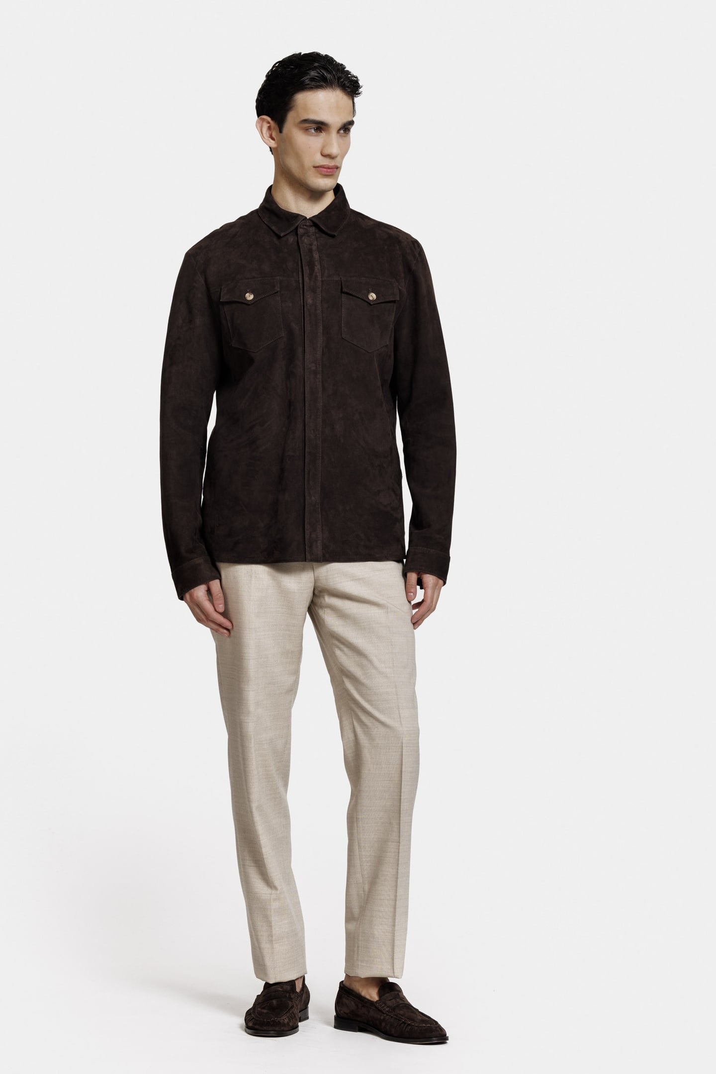 ROCCO OVERSHIRT COFFEE 1