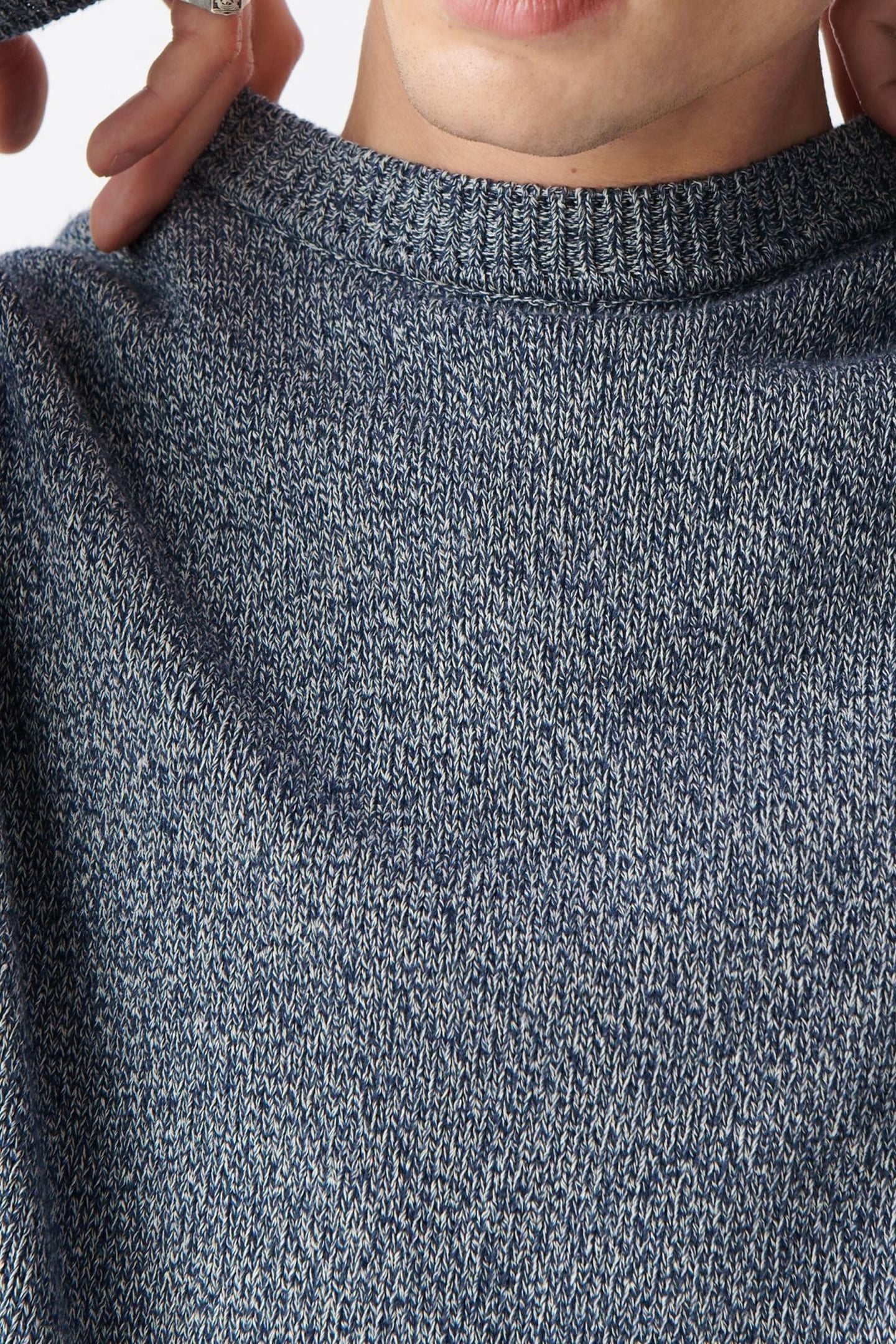 INK MOULINÉ KNIT CREW NECK SWEATER 6