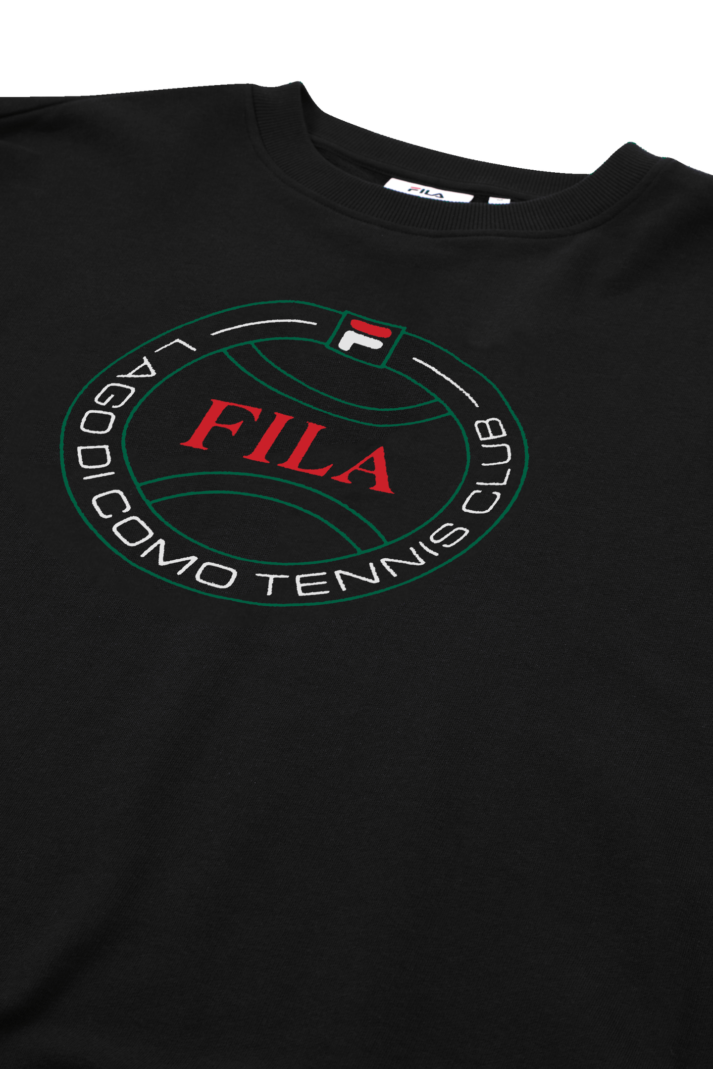 PARELLA RELAXED GRAPHIC SWEATSHIRT BLACK 5