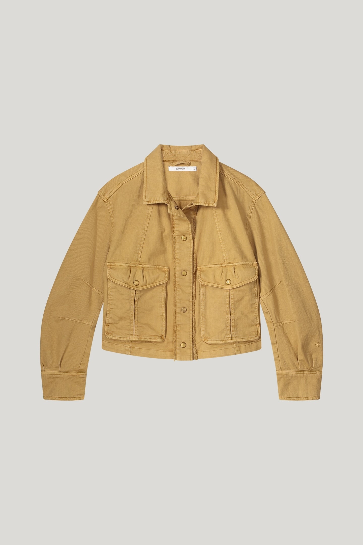 JACKET DRY STRETCH TWILL SOFT CAMEL 4