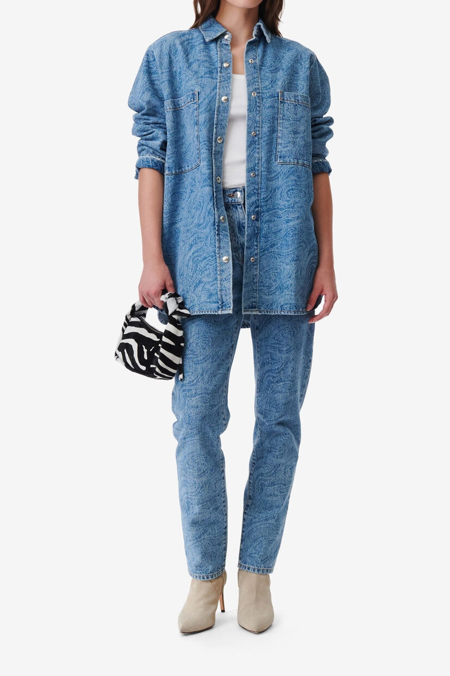 PAMPELOO OVERSHIRT LASER DENIM 1