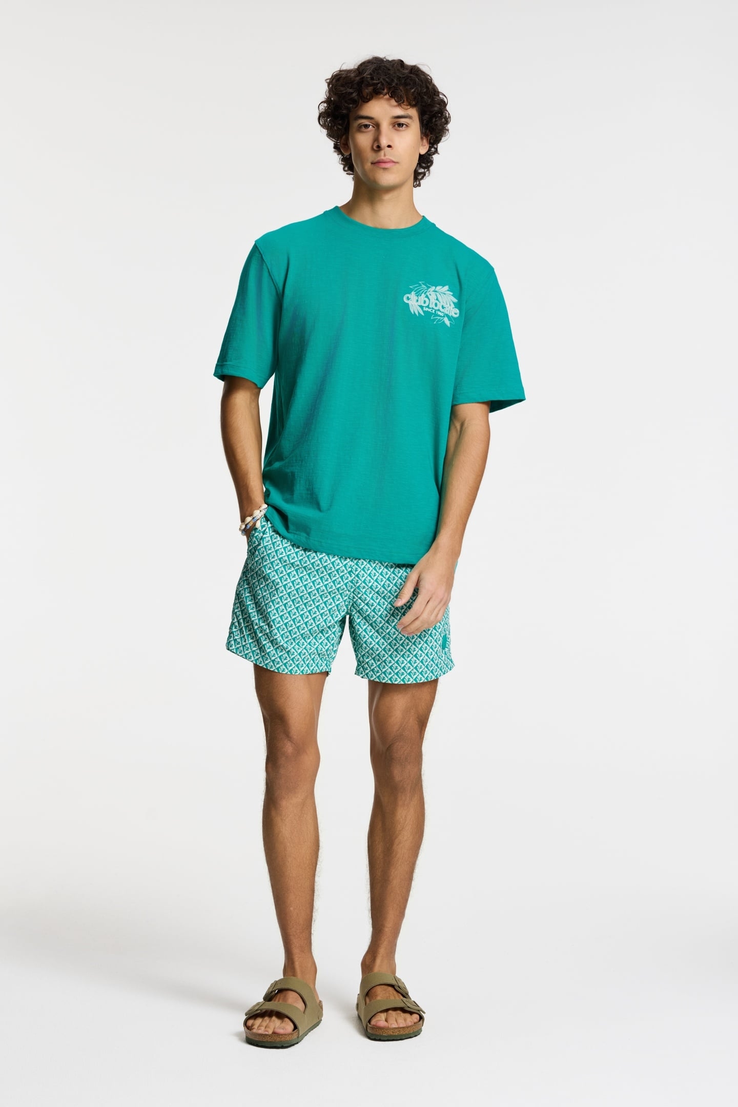 FINN RELAXED T-SHIRT CLUB LOCALE BLUE LAGOON 1