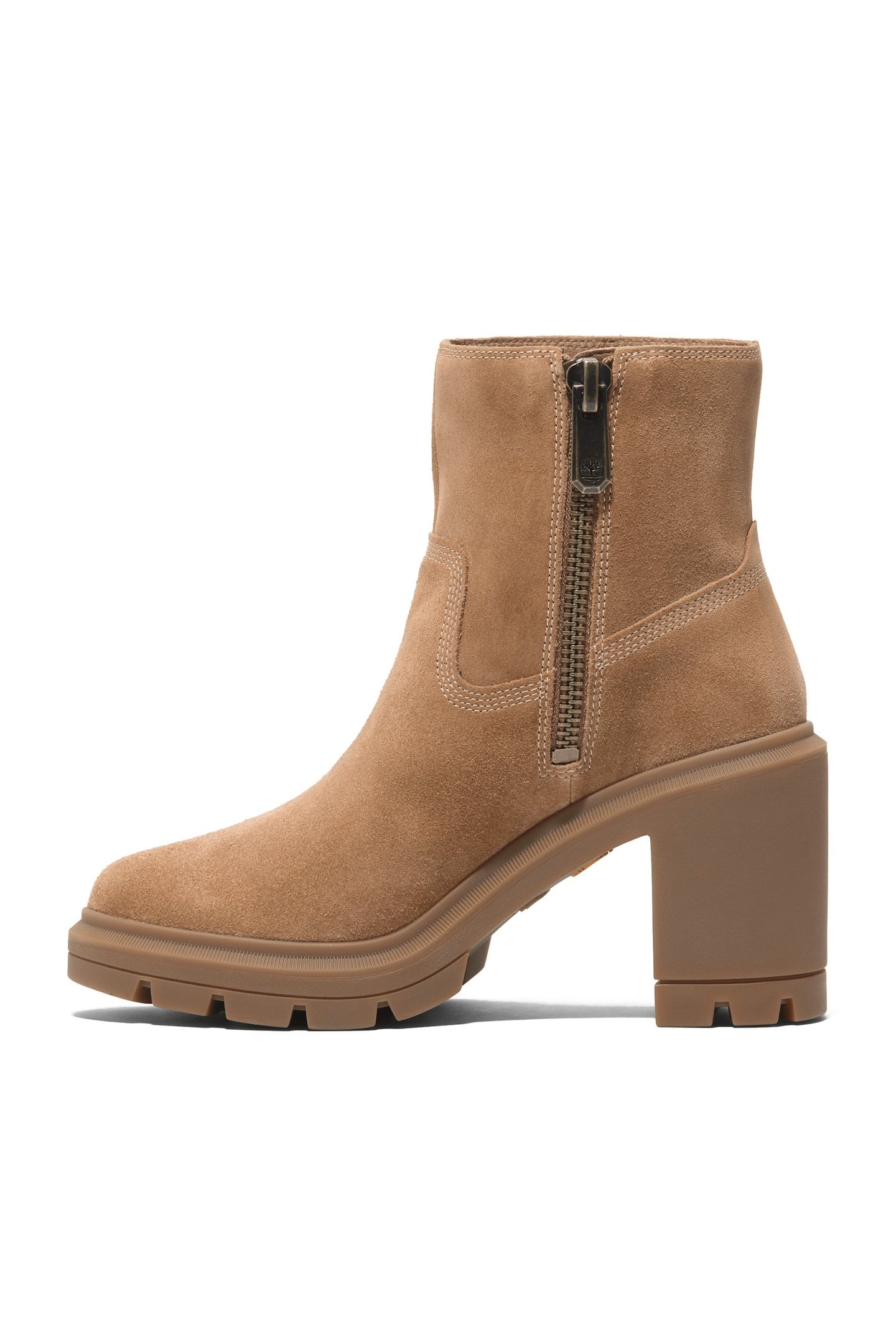 ALLINGTON HEIGHTS MID ZIP UP BOOT RUST SUEDE 6