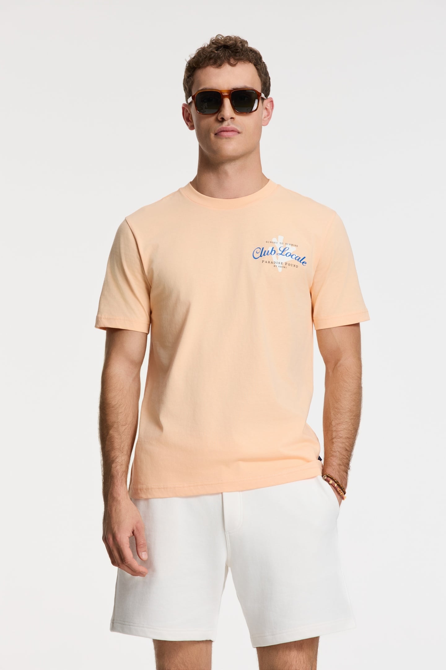 LIAM REGULAR T-SHIRT PARADISE ORANGE PEACHES 1