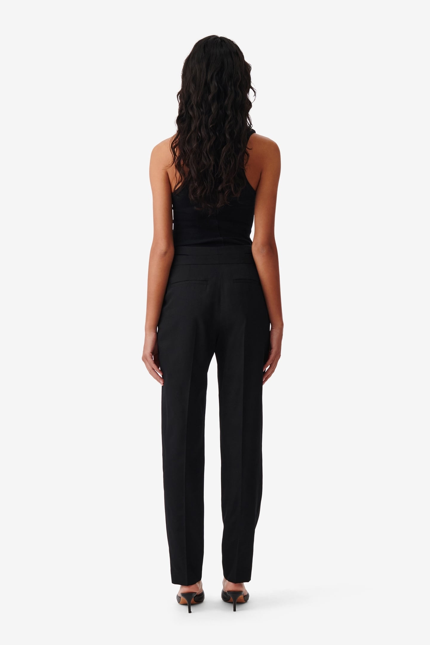LUADA TROUSER BLACK LUREX 2