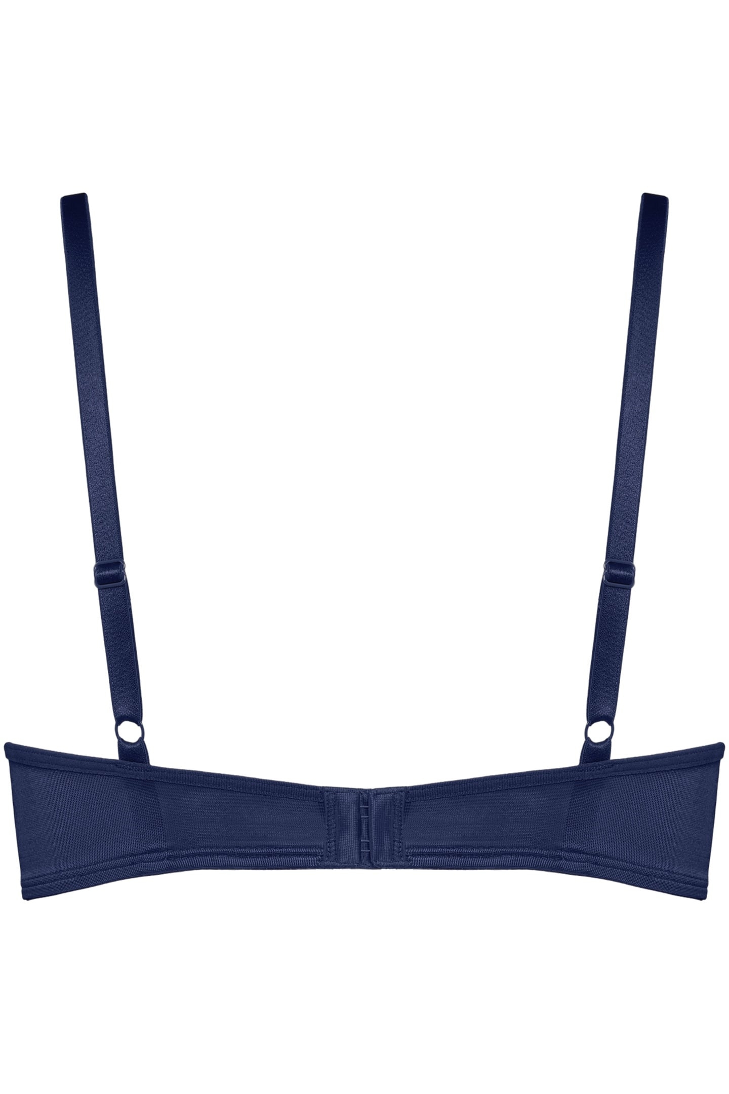 MORANA DARK SKY BLUE PLUNGE BALCONY BRA 4