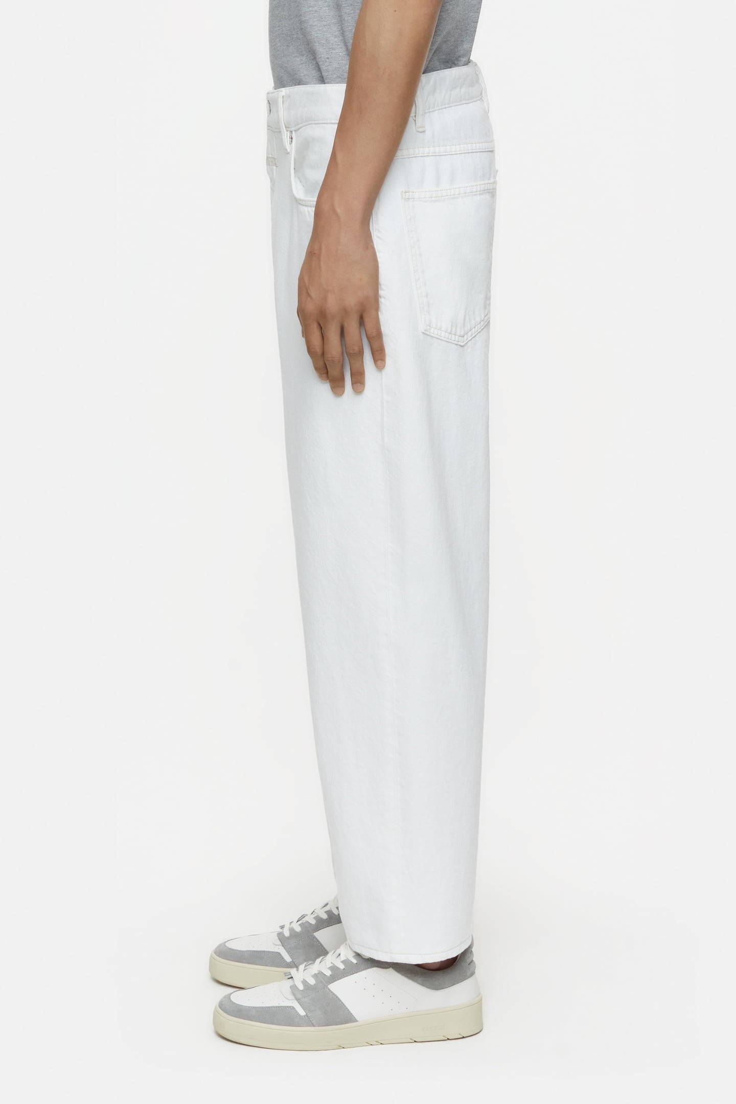 SPRINGDALE RELAXED JEANS IVORY 5