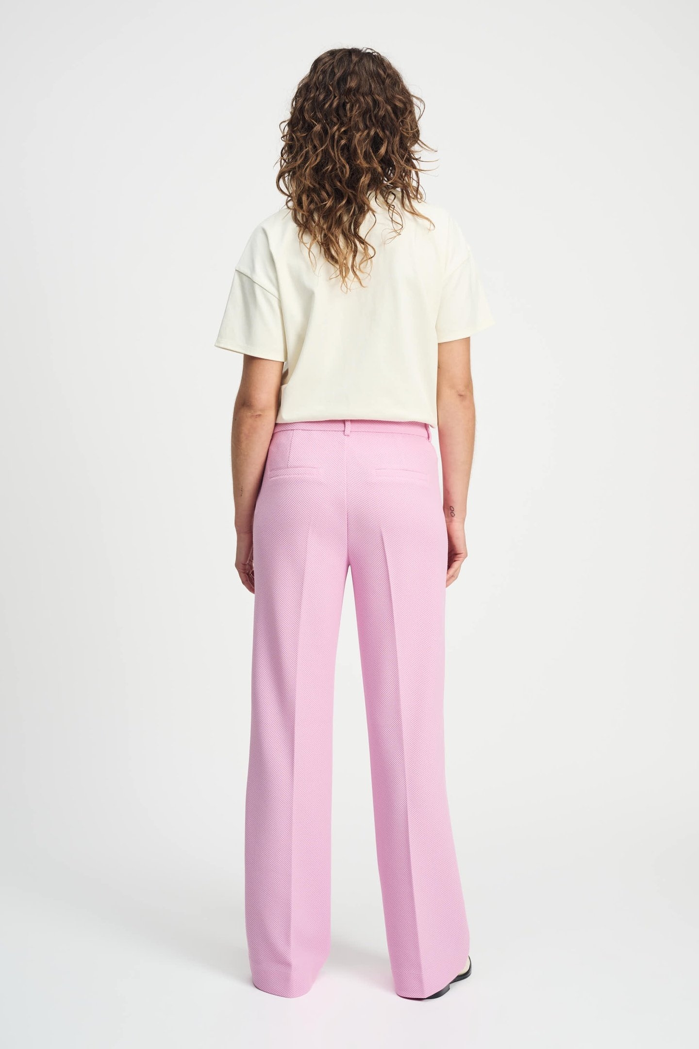 PANTS - WIDE LEG ROSE PINK 3