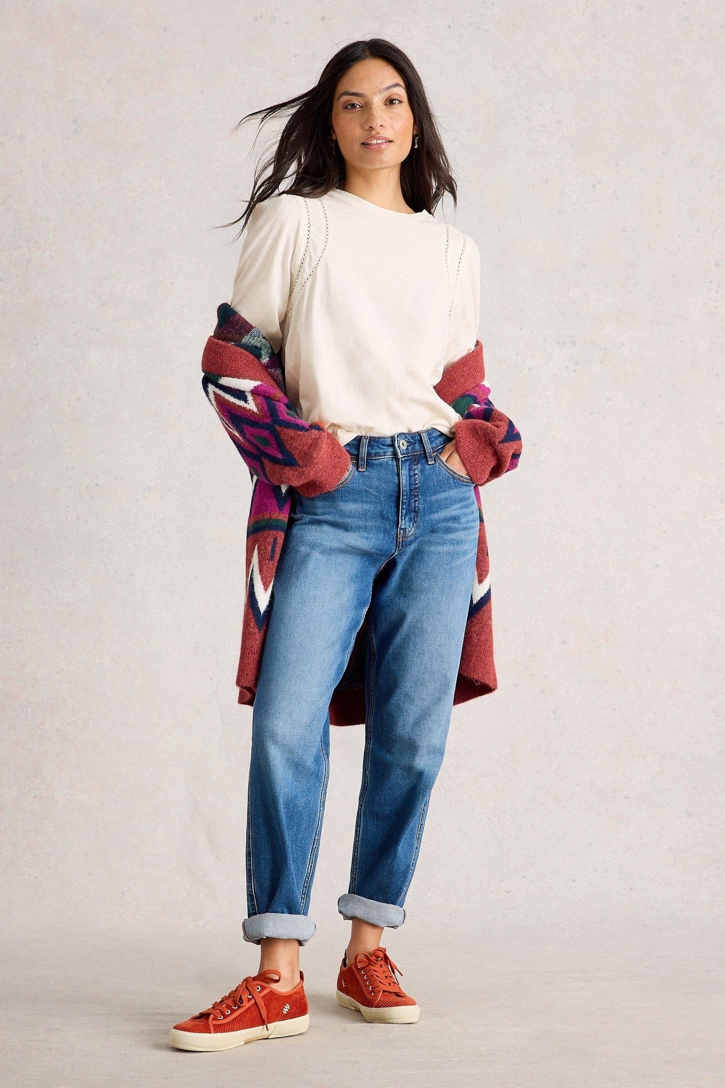 LUCY LADDER TOP PALE IVORY 1