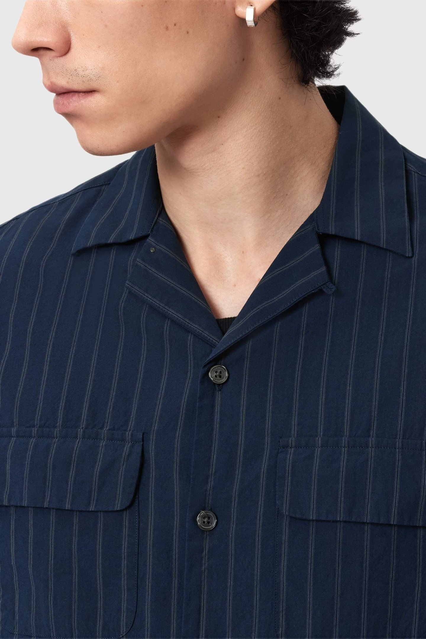 STANLEY LS SHIRT NAVY BLUE 7