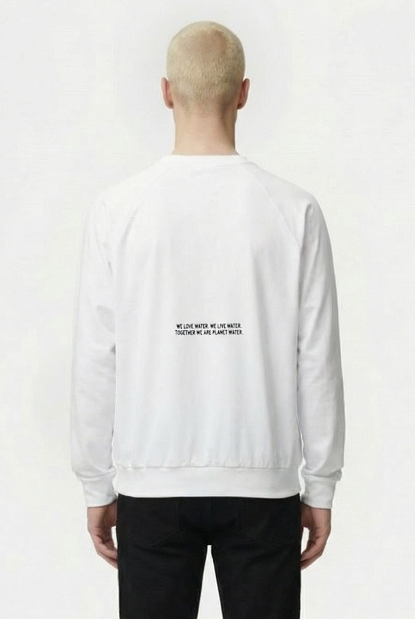 MEN'S CREW SWEAT MPH WHITE 2