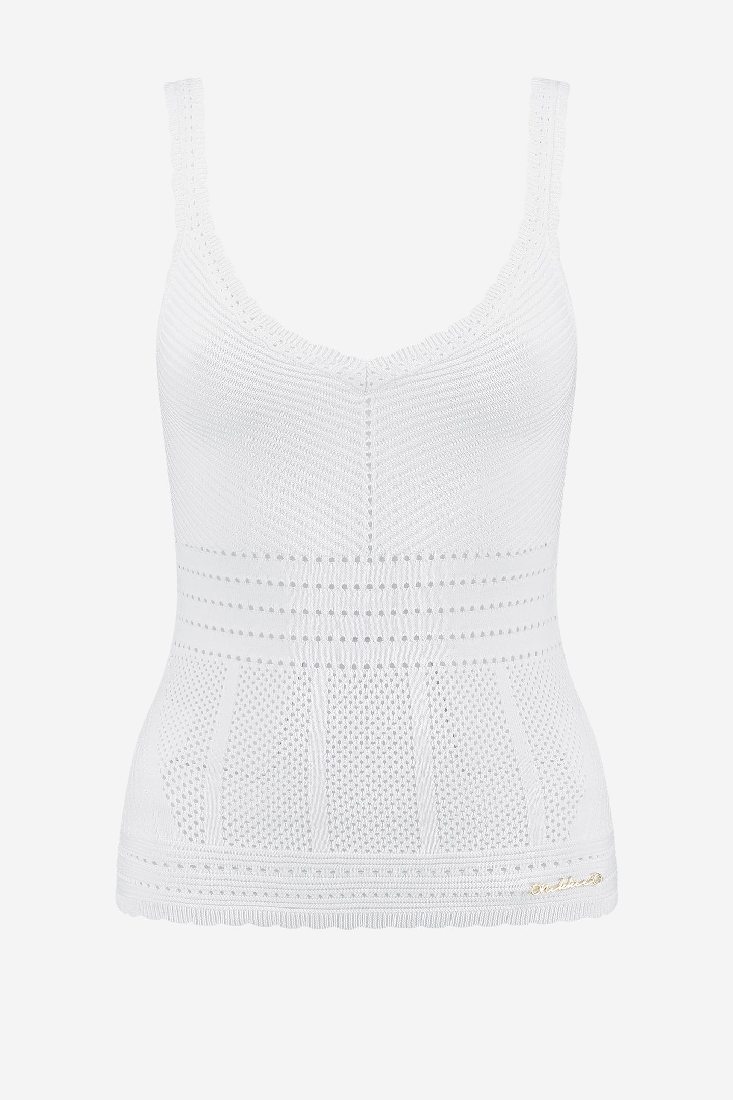 DELVINE TANKTOP STAR WHITE 2