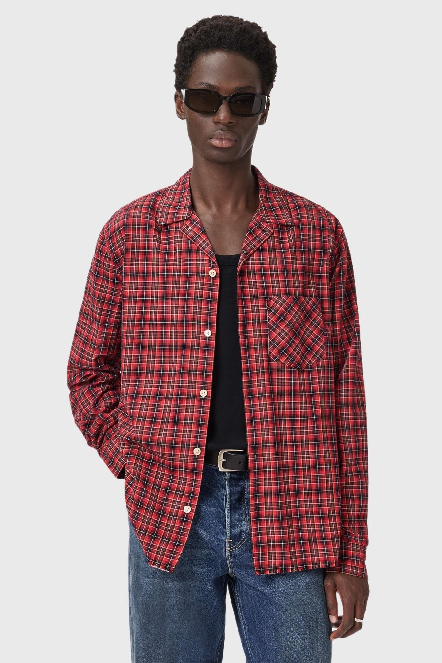 FELIX LS SHIRT CLARET RED 5