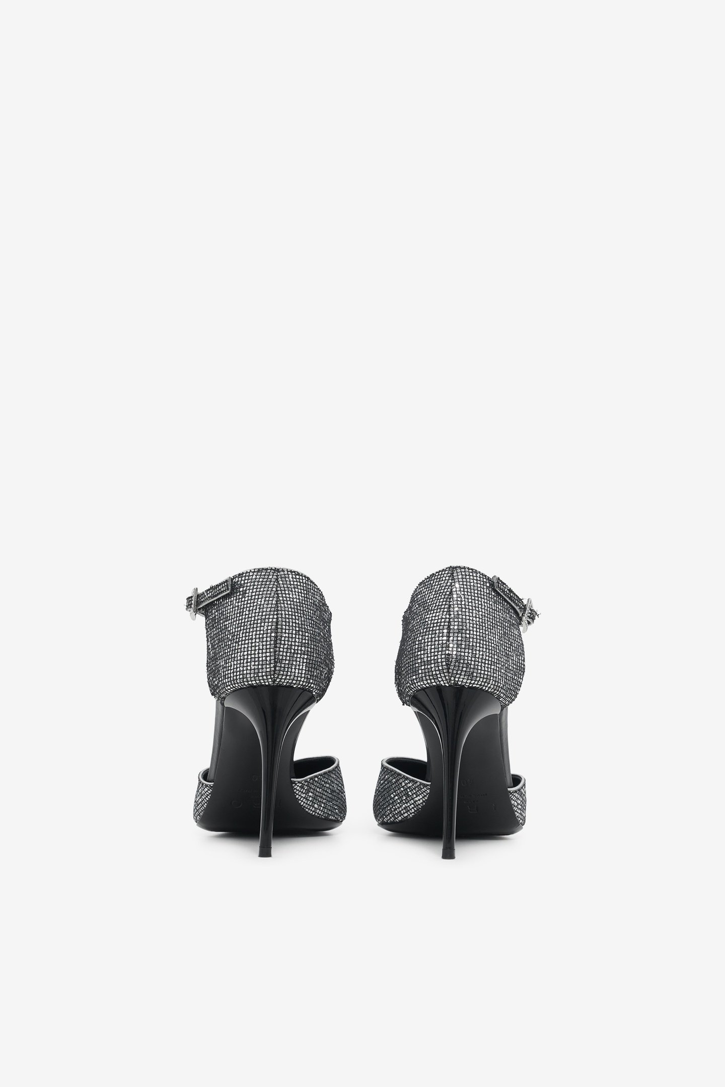 ZANIAH GLITTER PUMPS BLACK/SILVER 5