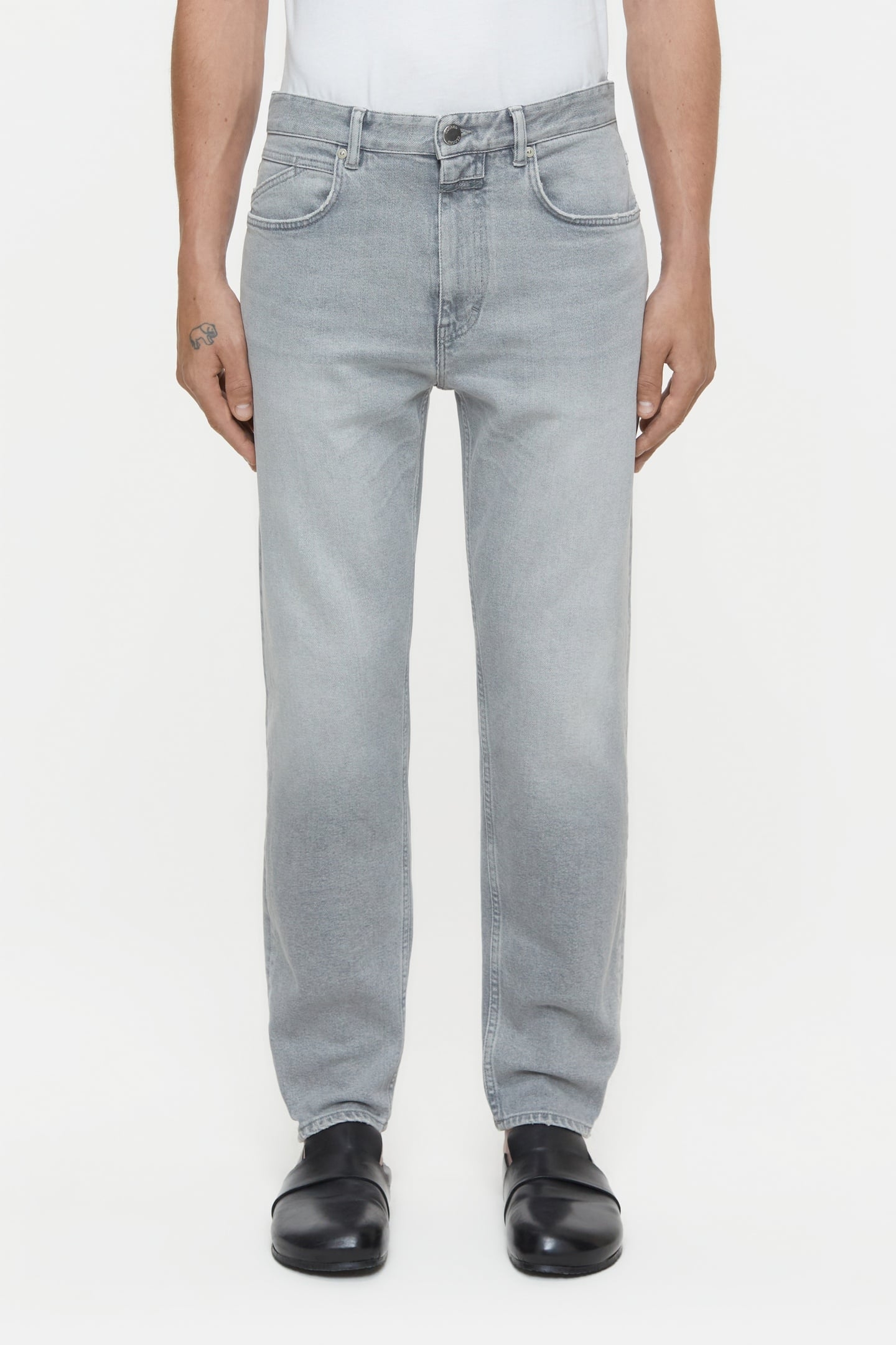 COOPER TRUE JEANS LIGHT GREY 3