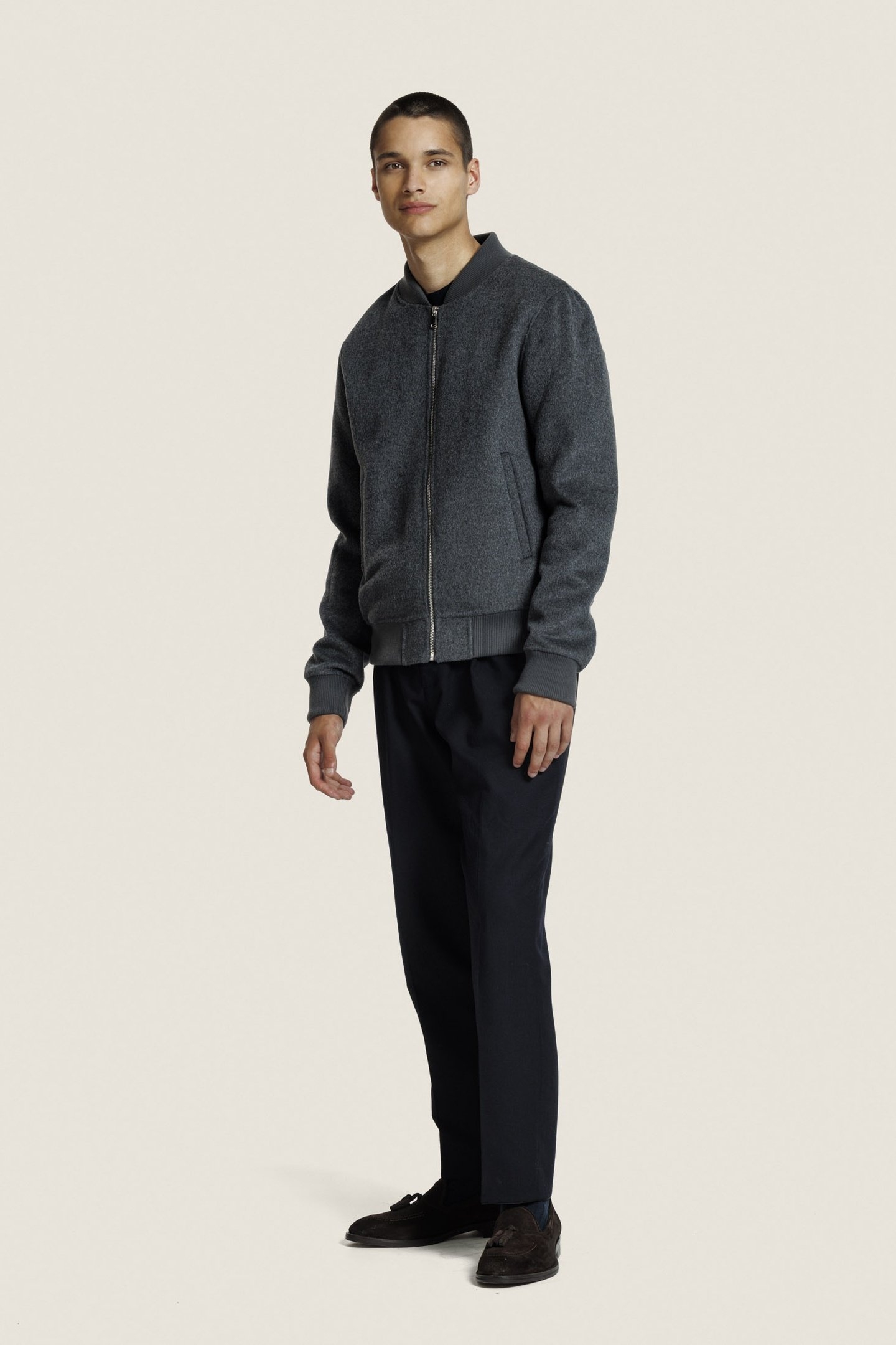 MICK JACKET D GREY MELANGE 3