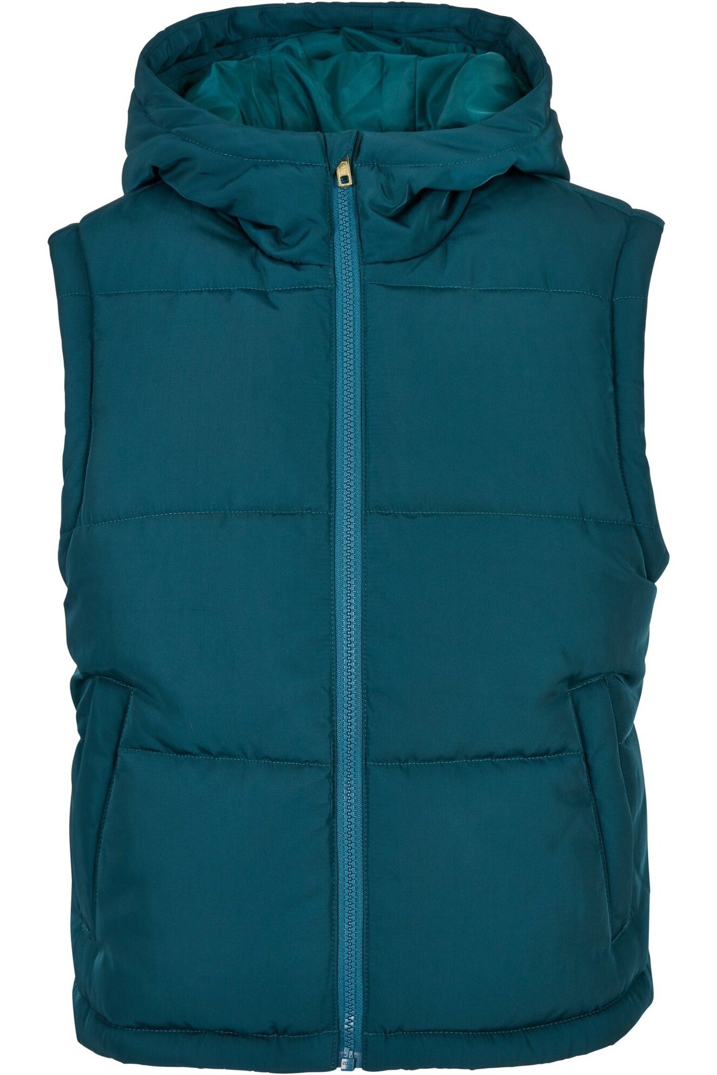 LADIES RECYCLED TWILL PUFFER VEST JASPER 7