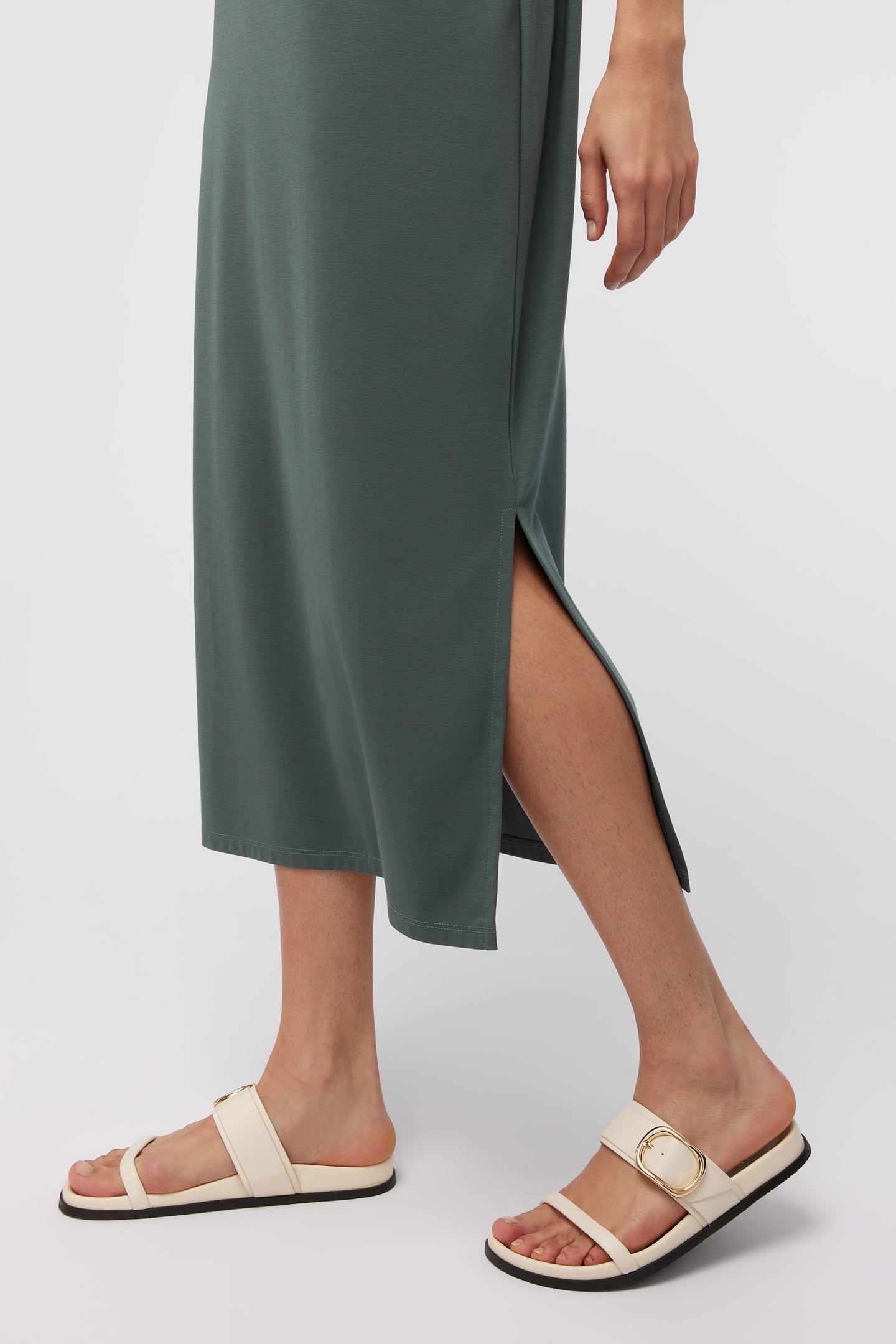 JUPITER DRESS OLIVE 6