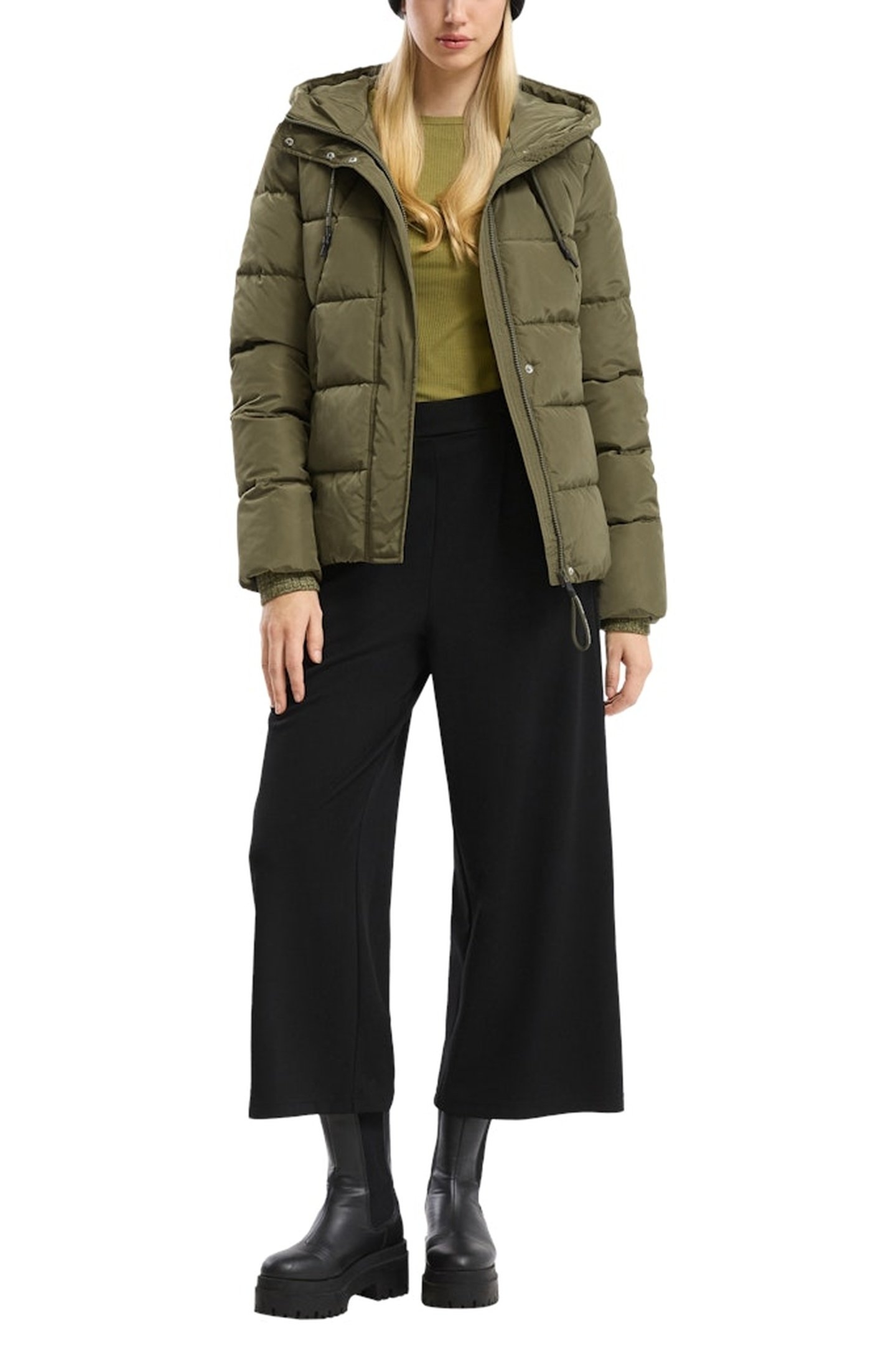 S.OLIVER-QS JACKETS OUTDOOR GREEN 1