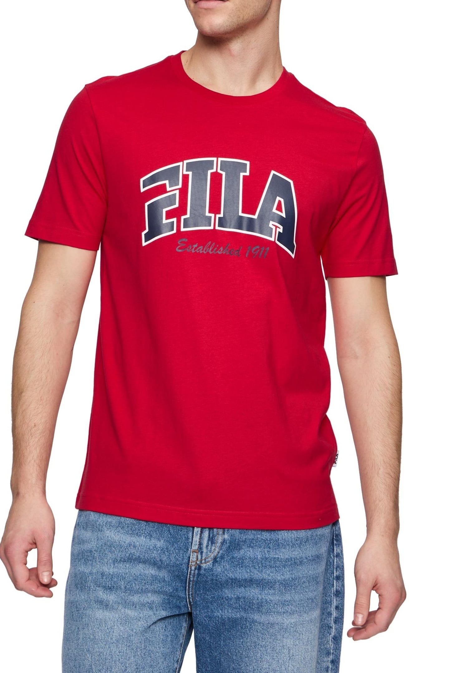 LANAKEN REGULAR GRAPHIC TEE TRUE RED 1