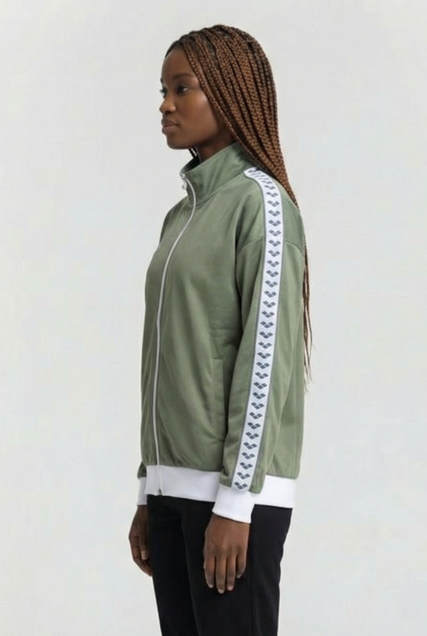 UNISEX TEAM JACKET OVERSIZE ARMY WHITE ARMY 5