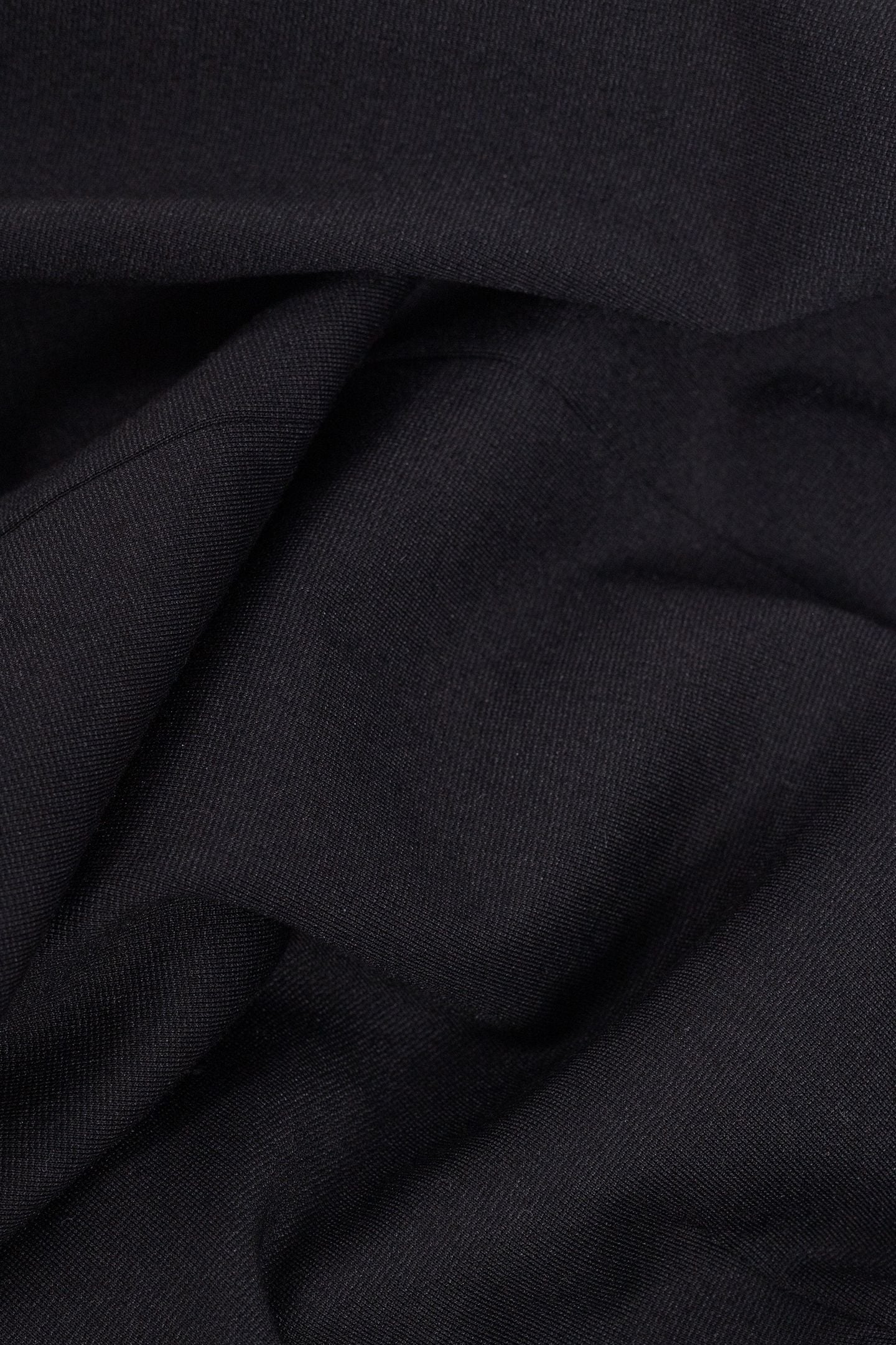 BLACK MILANO KNIT SPLIT DRESS 8