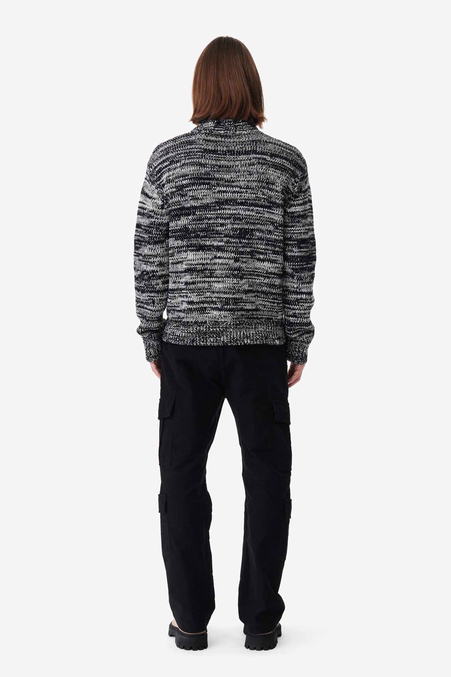 ELLIANO PULLOVER BLACK/WHITE 3