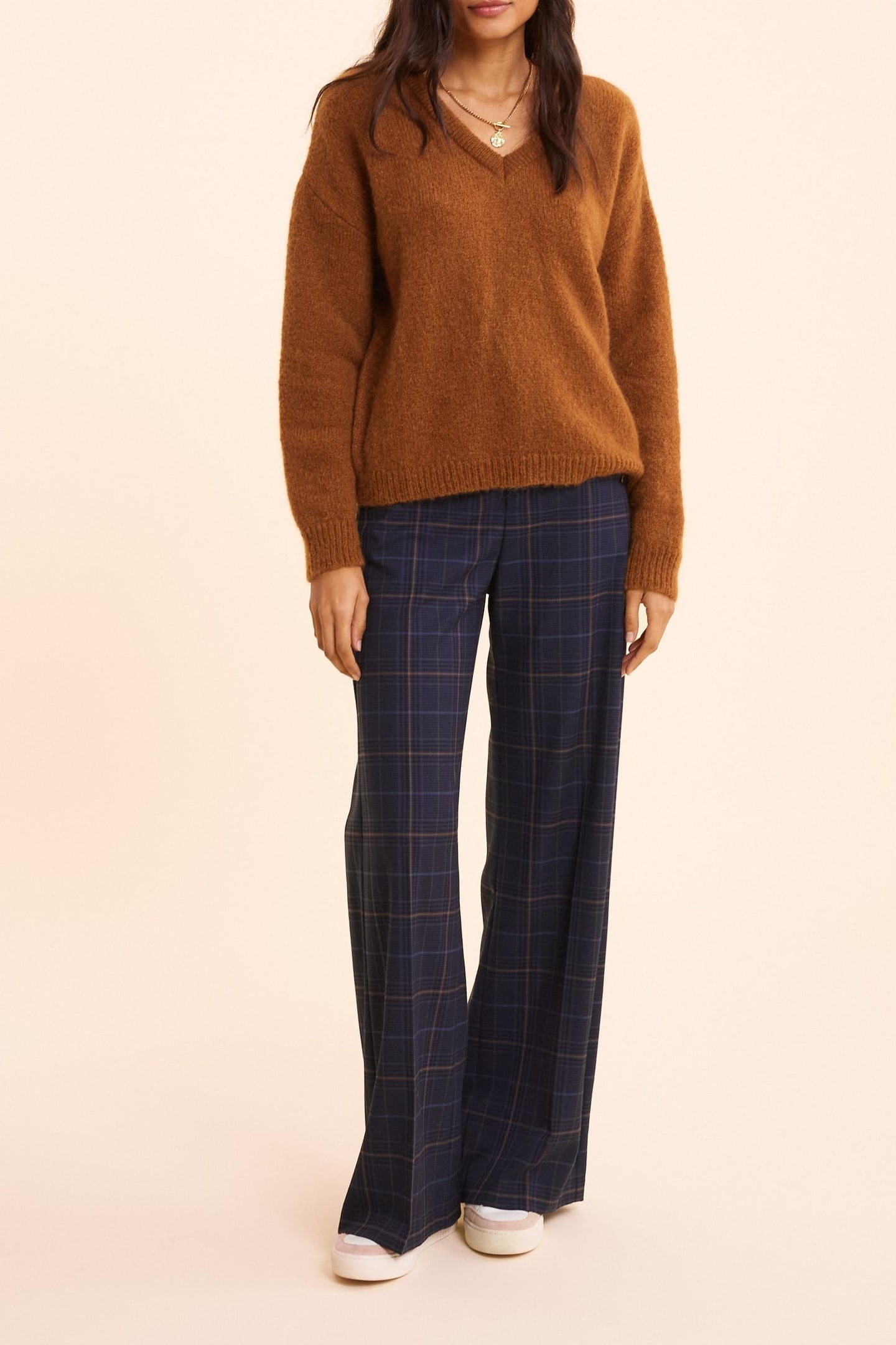 CAMEL KNIT SWEATER CAMEL 1