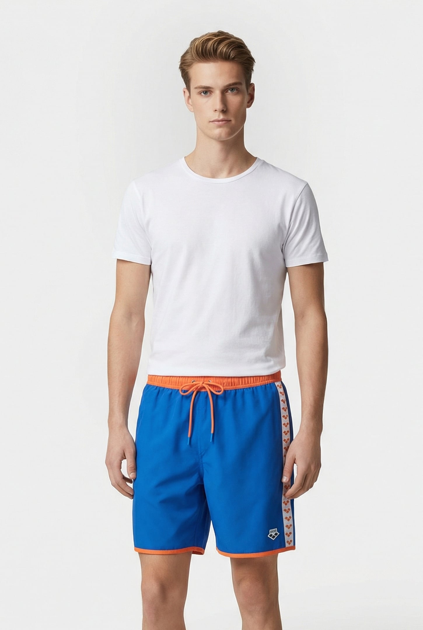 ICONS TEAM STRIPE UNISEX BERMUDA ROYAL-NESPOLA 1