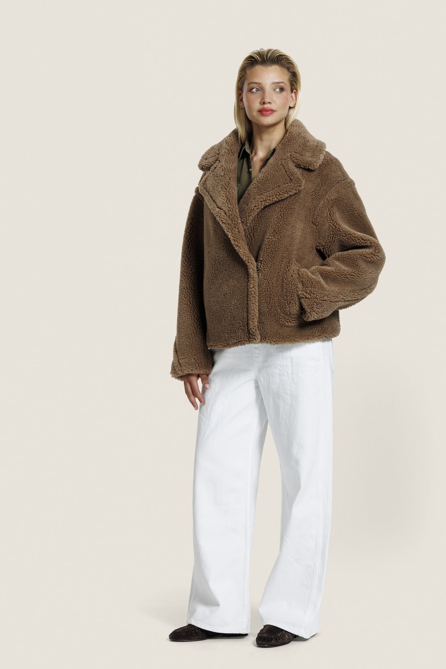 JUDY WOOL JACKET CAMEL 1
