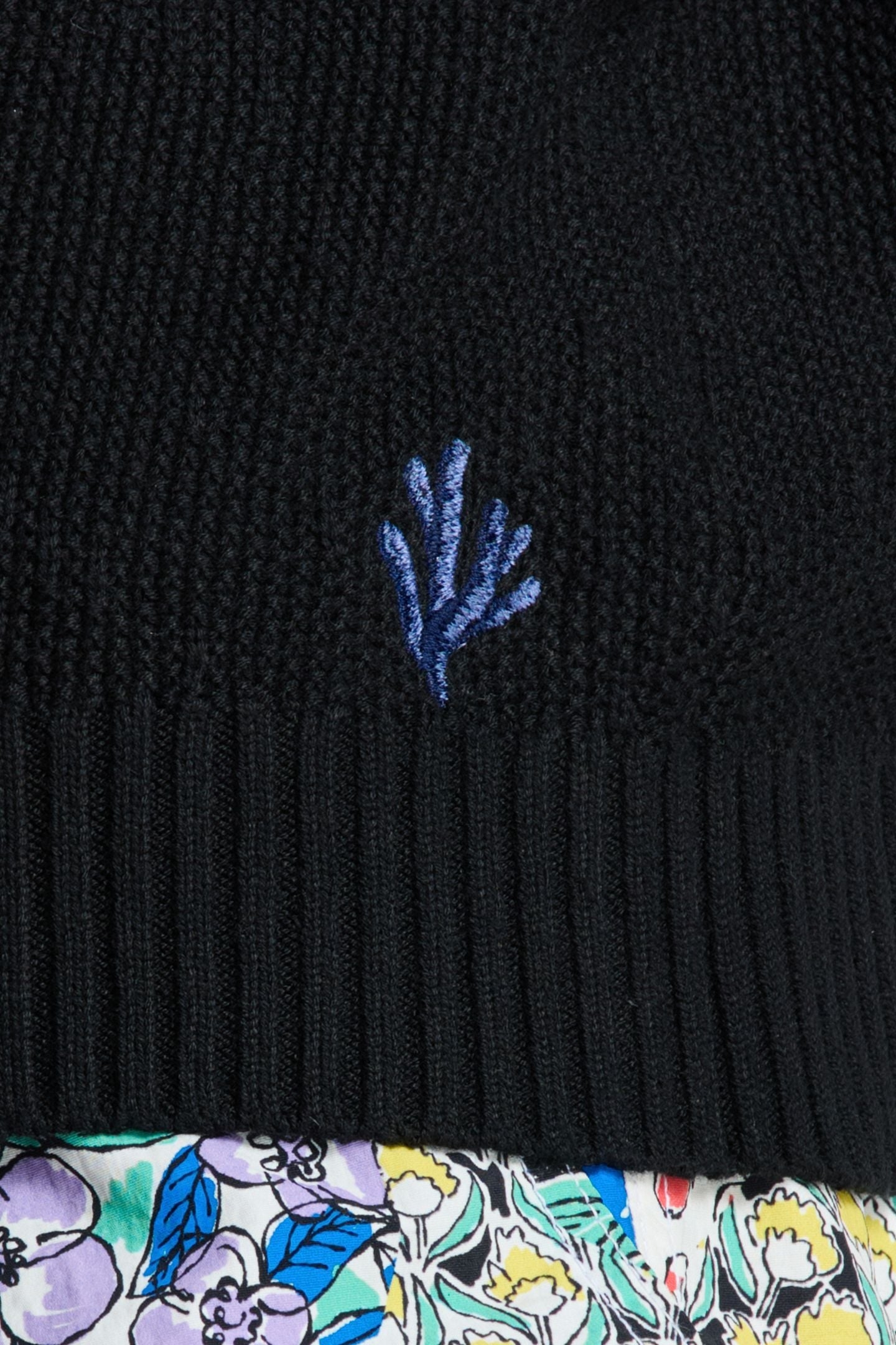 PALMER PULLOVER SOLID BLACK 6