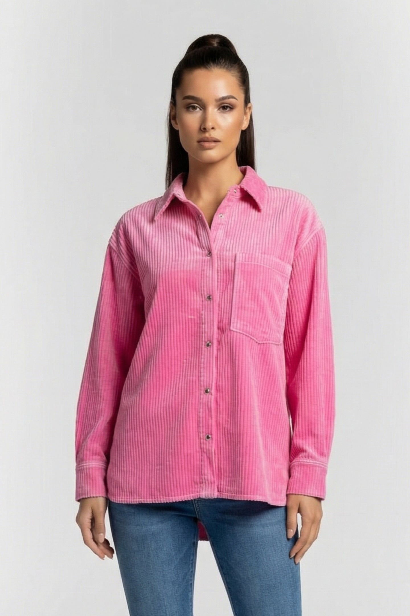 JALINI SHIRT PINK 1