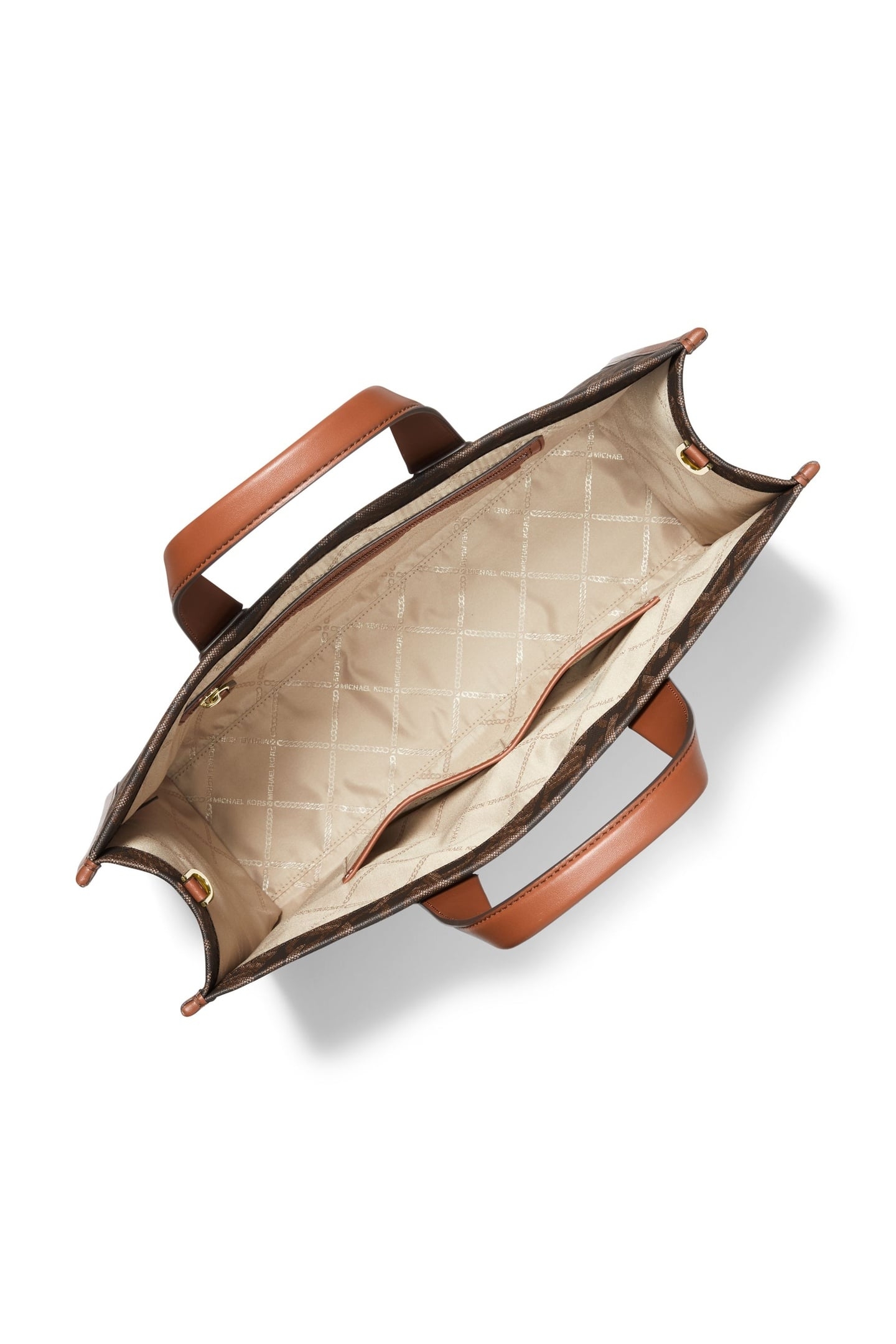 LARGE GRAB TOTE BRN/LUGGAGE 3