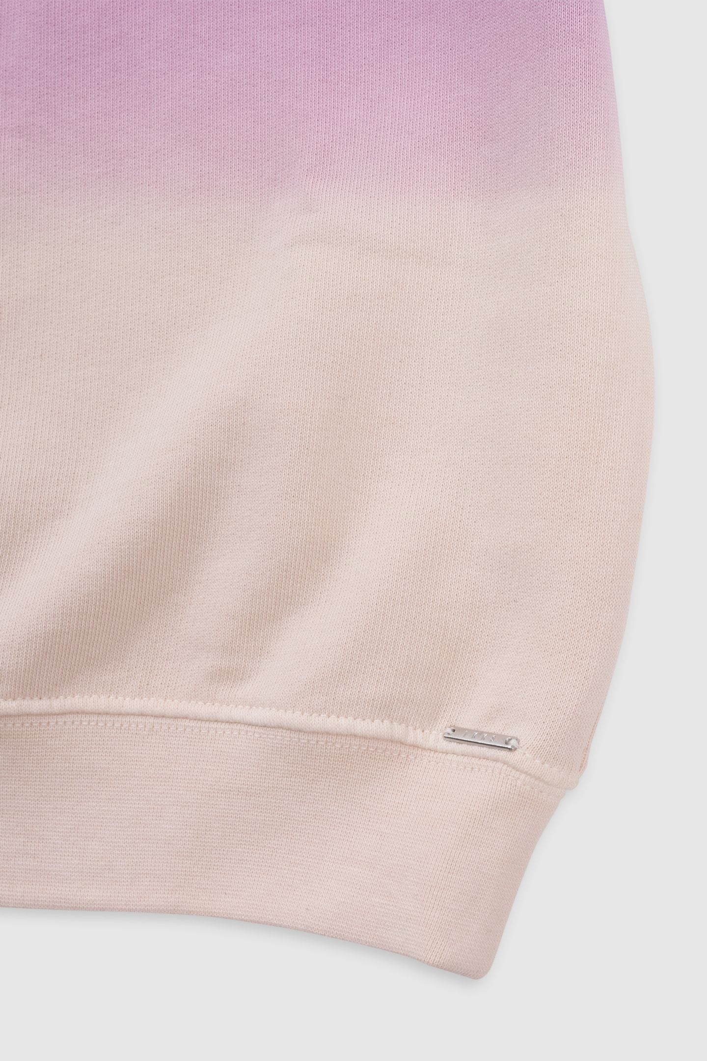 PURPLE SLEEVELESS DEEP DYE SWEATSHIRT WITH MESSAGE 5