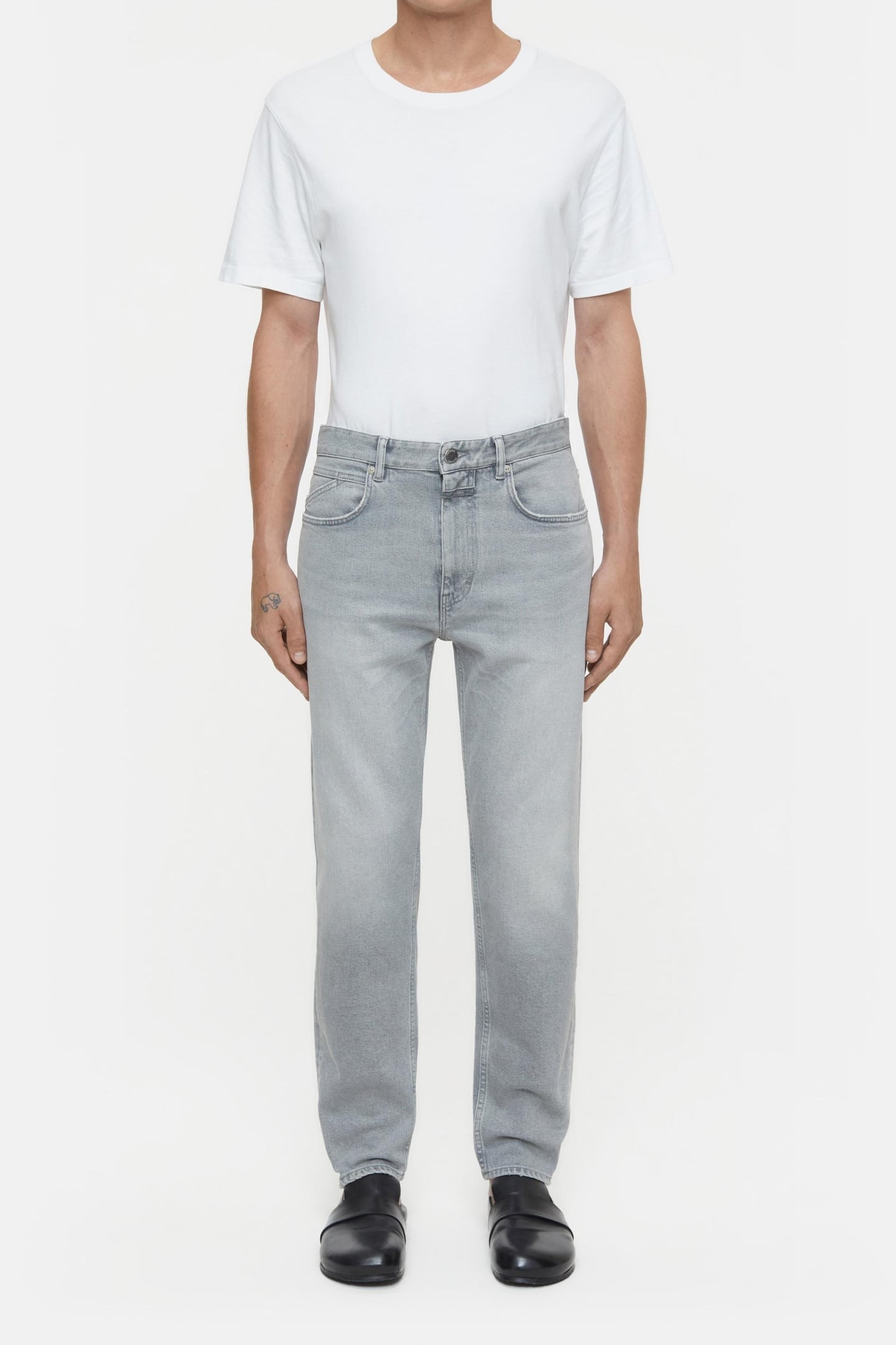 COOPER TRUE JEANS LIGHT GREY 2