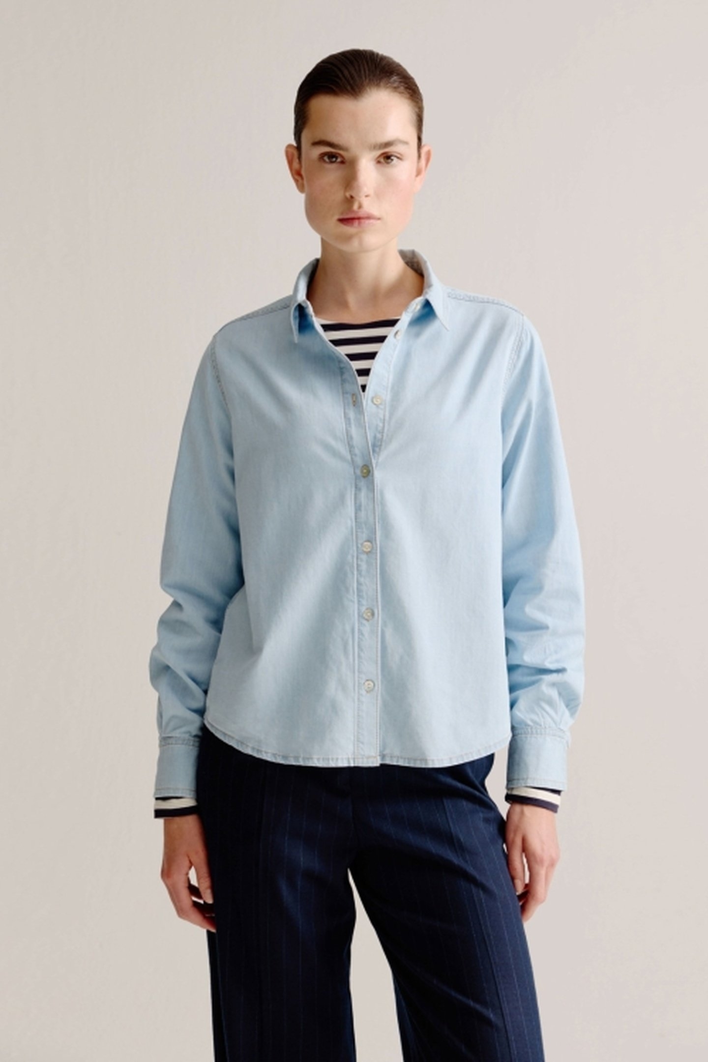 LINA BLOUSE LIGHT JEANS 1