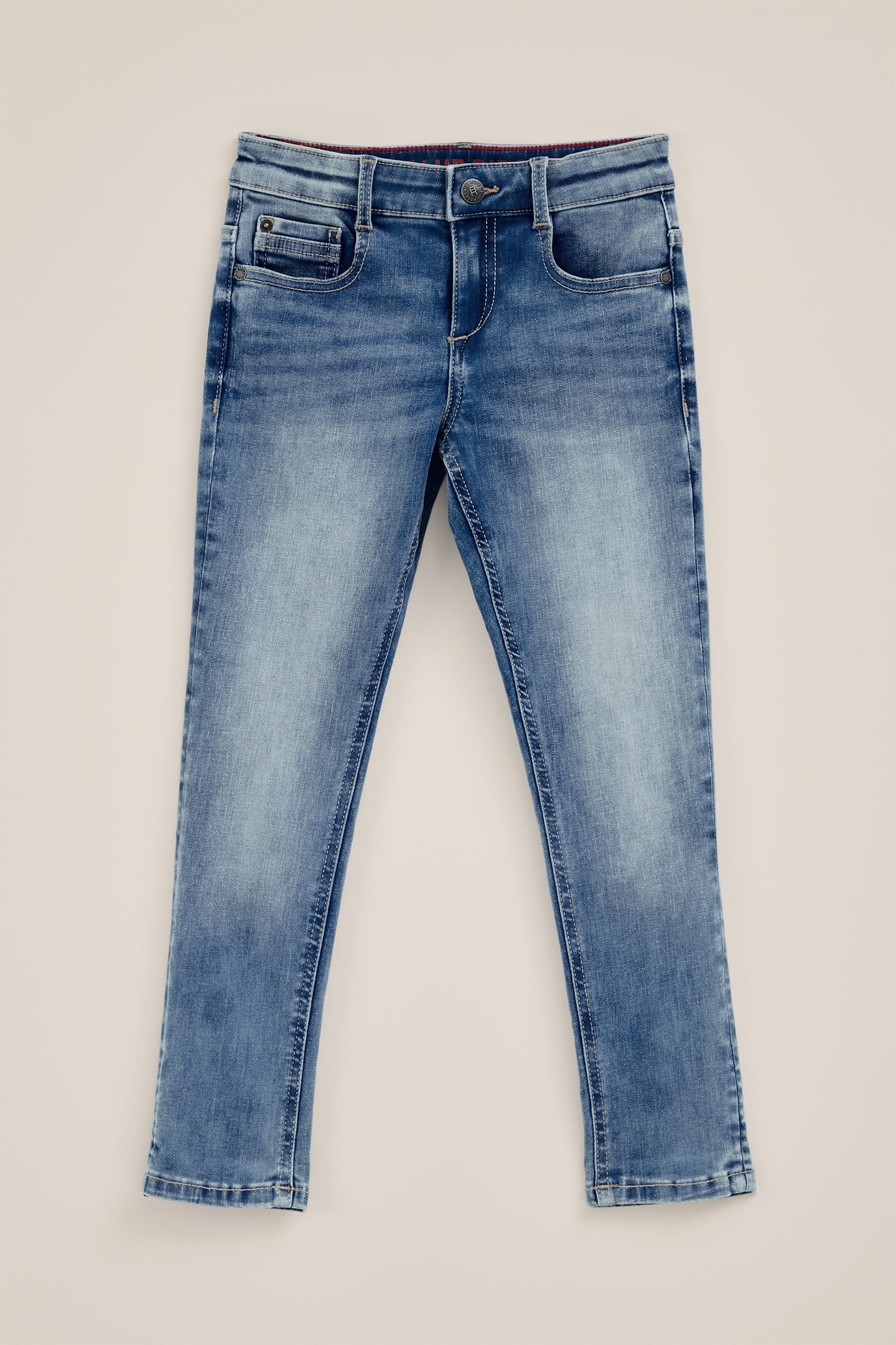 5-POCKET MID WAIST LIGHT BLUE 3