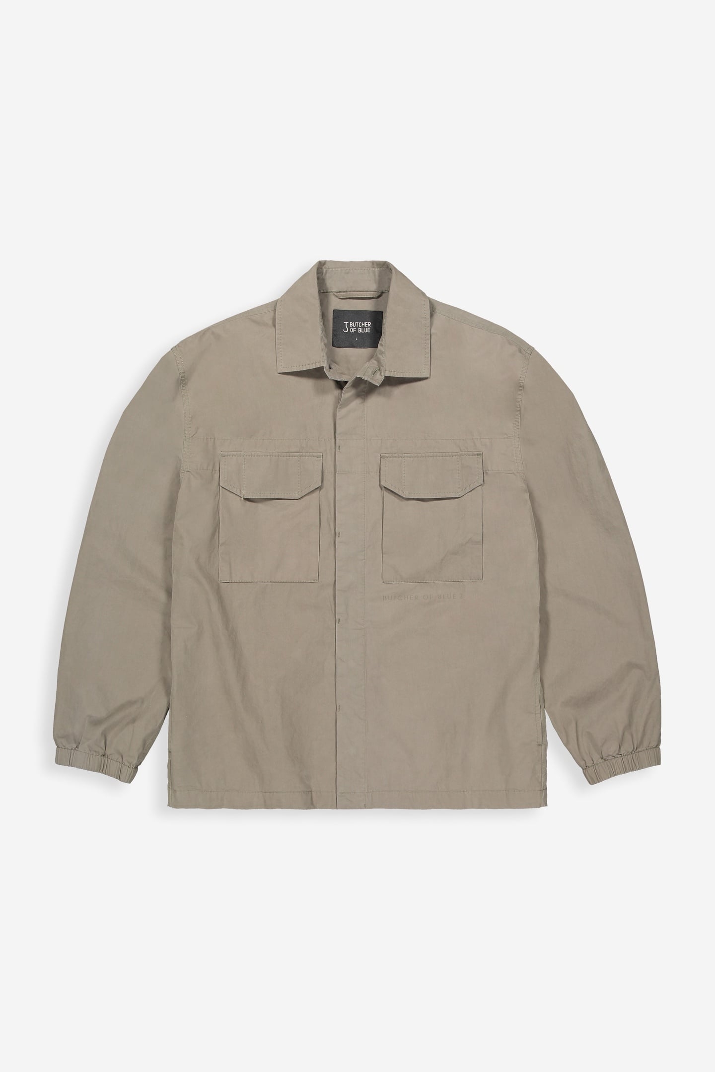 DAN COTTON OVERSHIRT DK. GRANITE GREEN 3