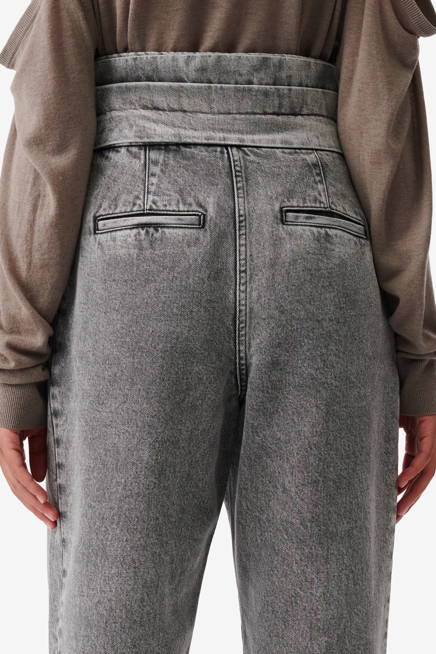 EMINI TROUSER SNOW BLACK 3