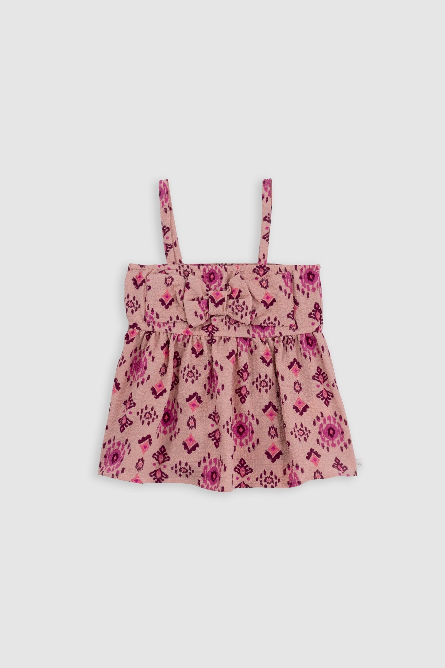 PINK ETHNIC PRINT MAXI CAMISOLE 1