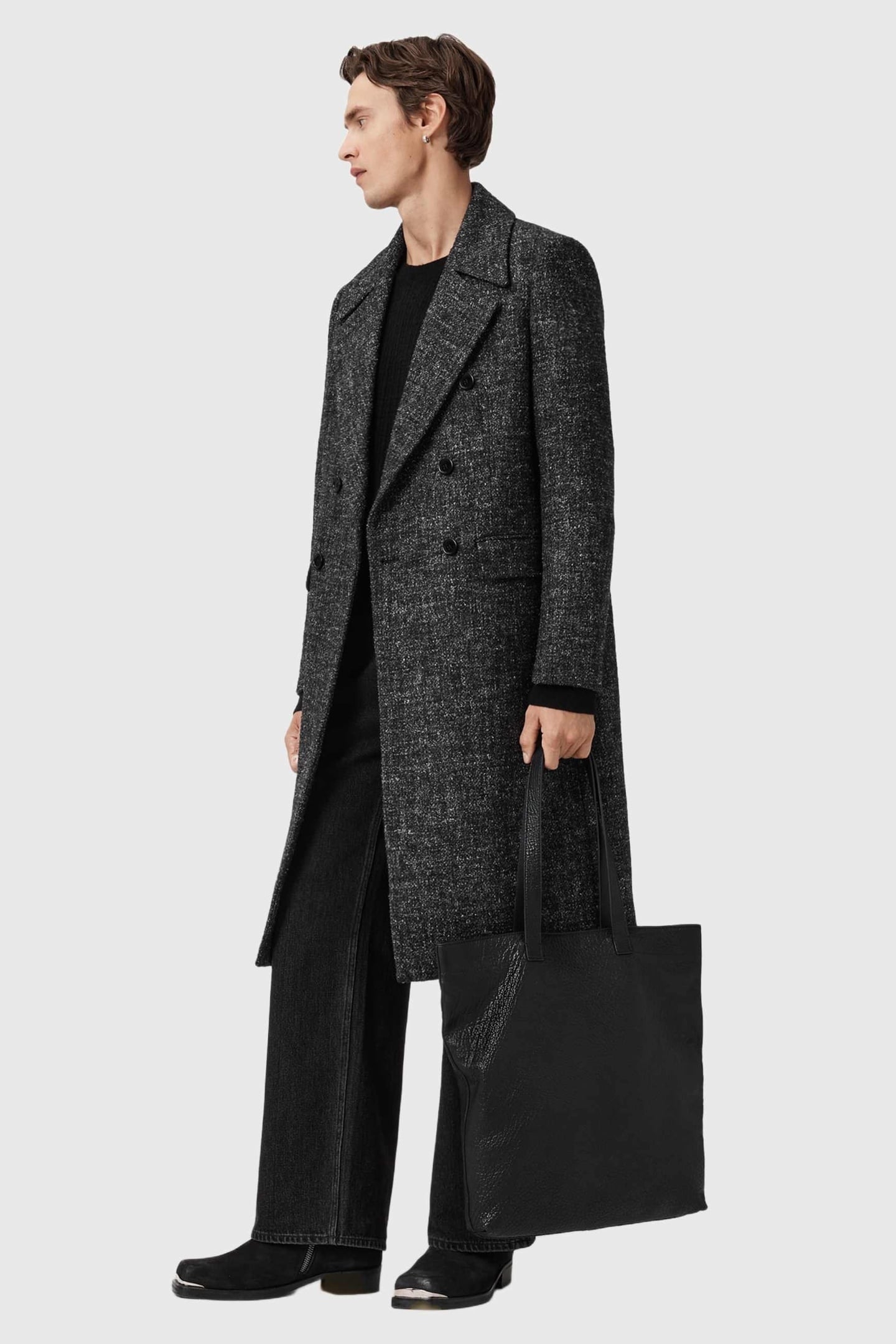 LINCOLN COAT CHARCOAL GREY 4