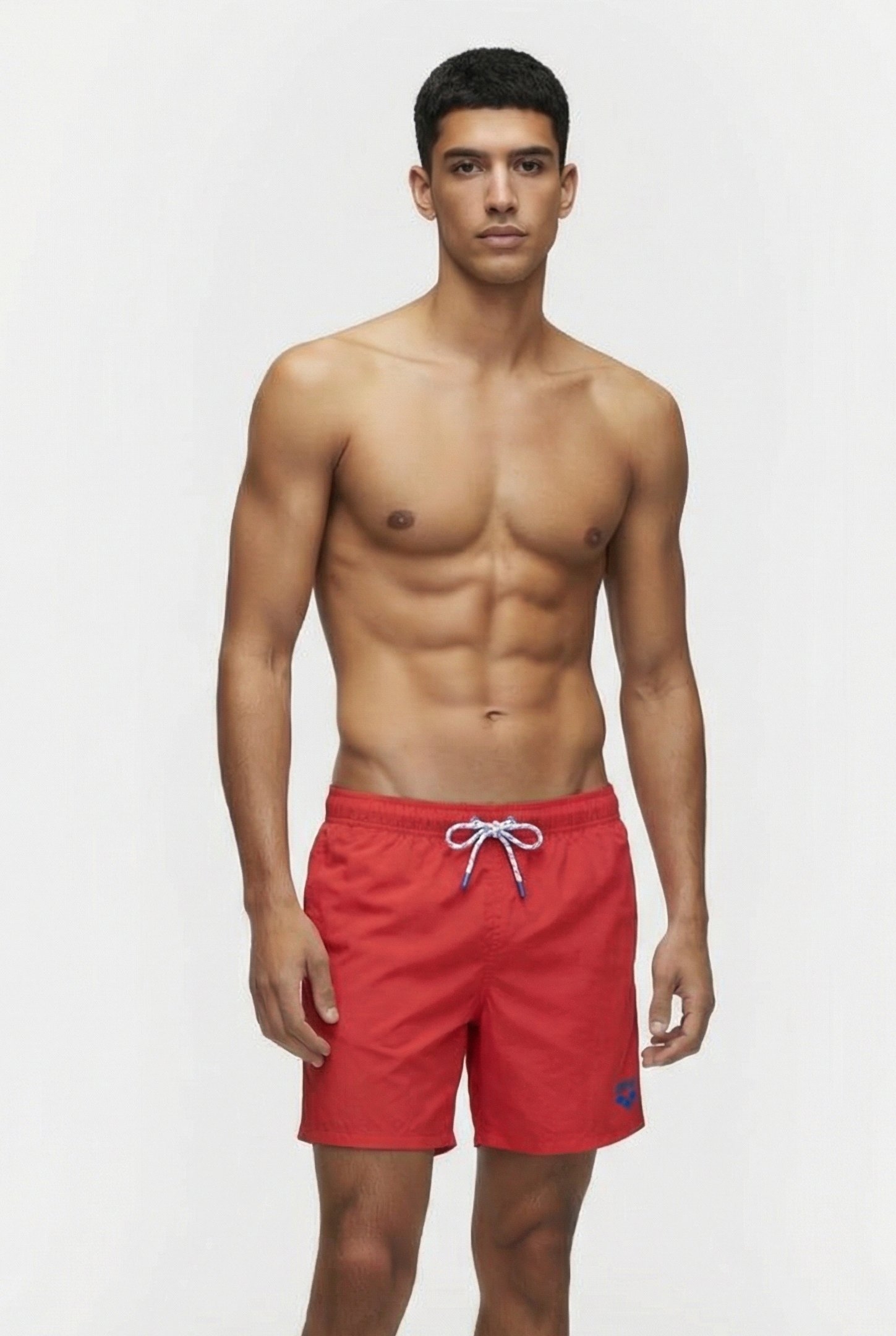 MEN'S ARENA PRO_FILE BEACH L-SHORT RED- PURPLE BLUE 1