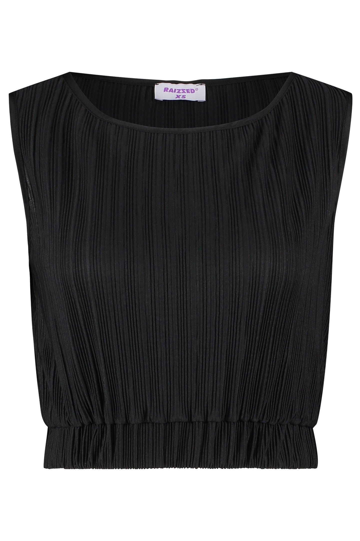 ZENAIA SLEEVELESS DEEP BLACK 1
