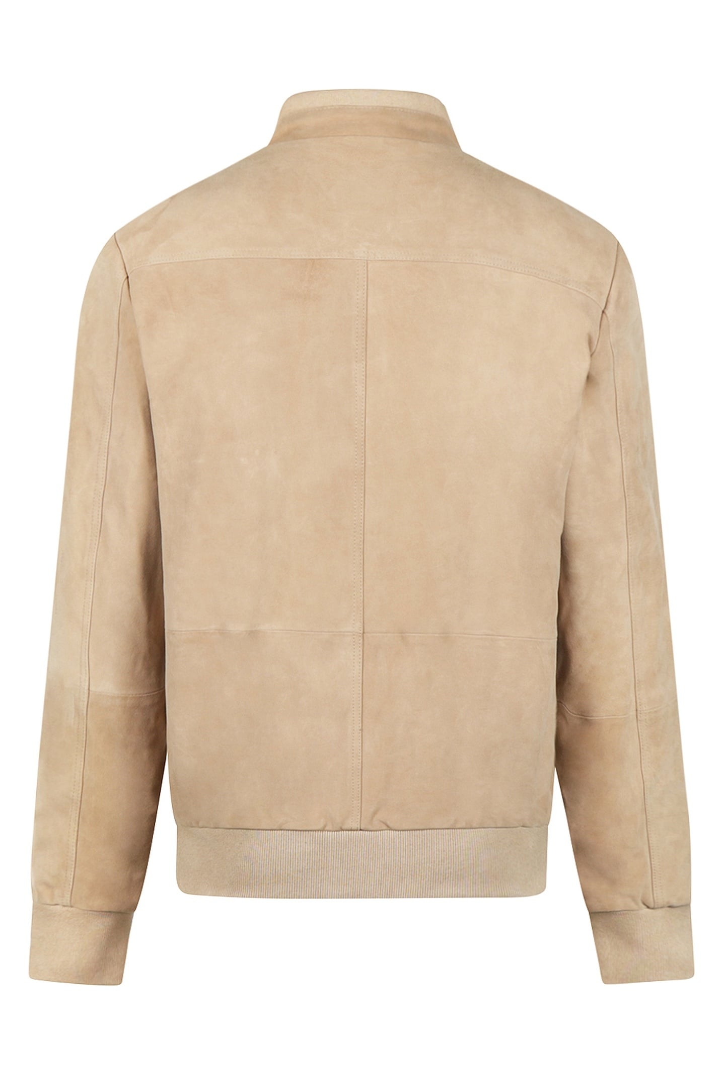 SUEDE BOMBER JACKET SAND 4