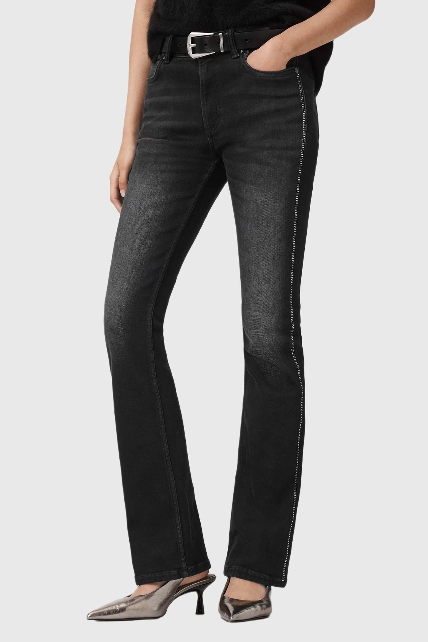 HALDAN CRYSTAL JEAN WASHED BLACK 1