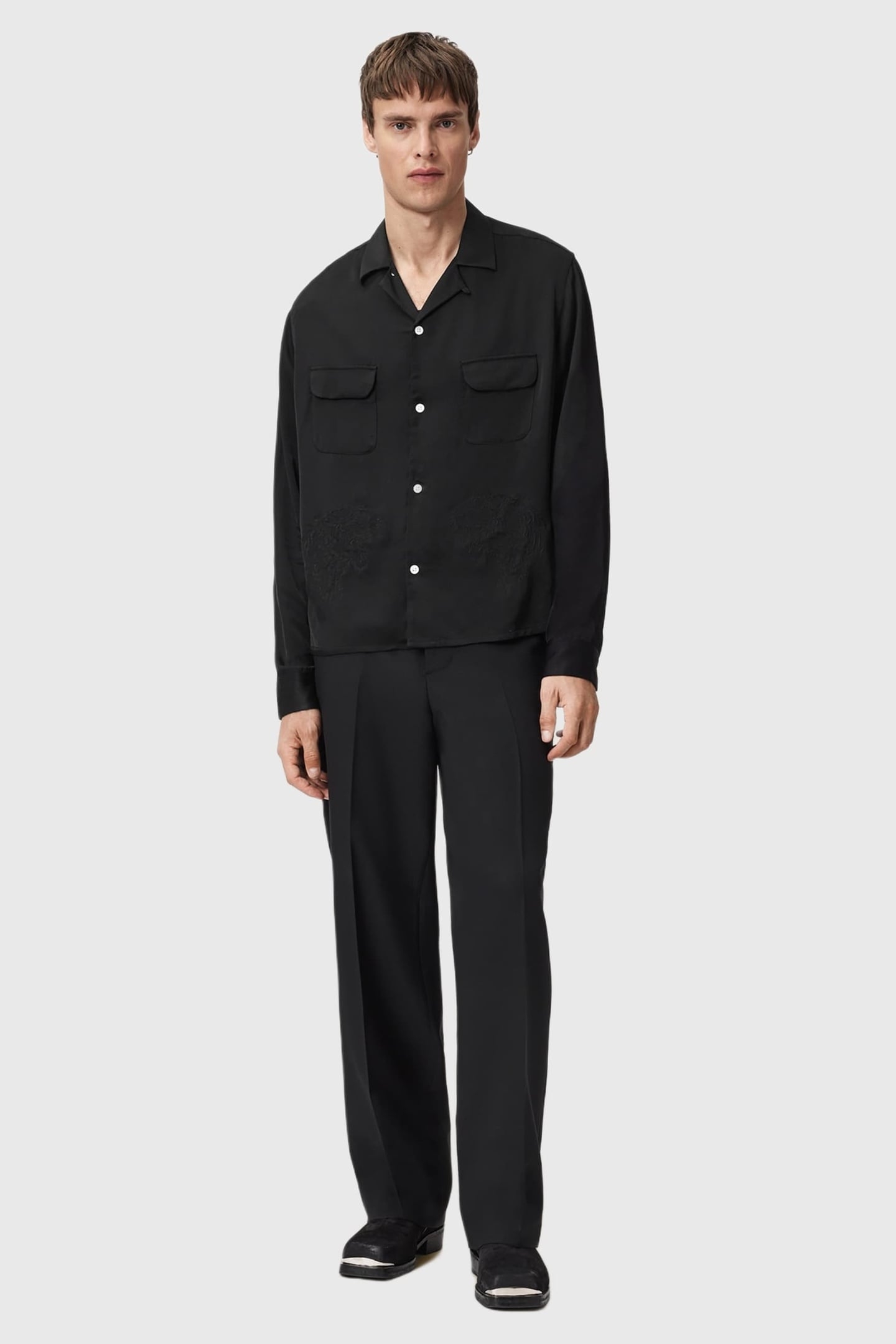 YODO LS SHIRT BLACK 2