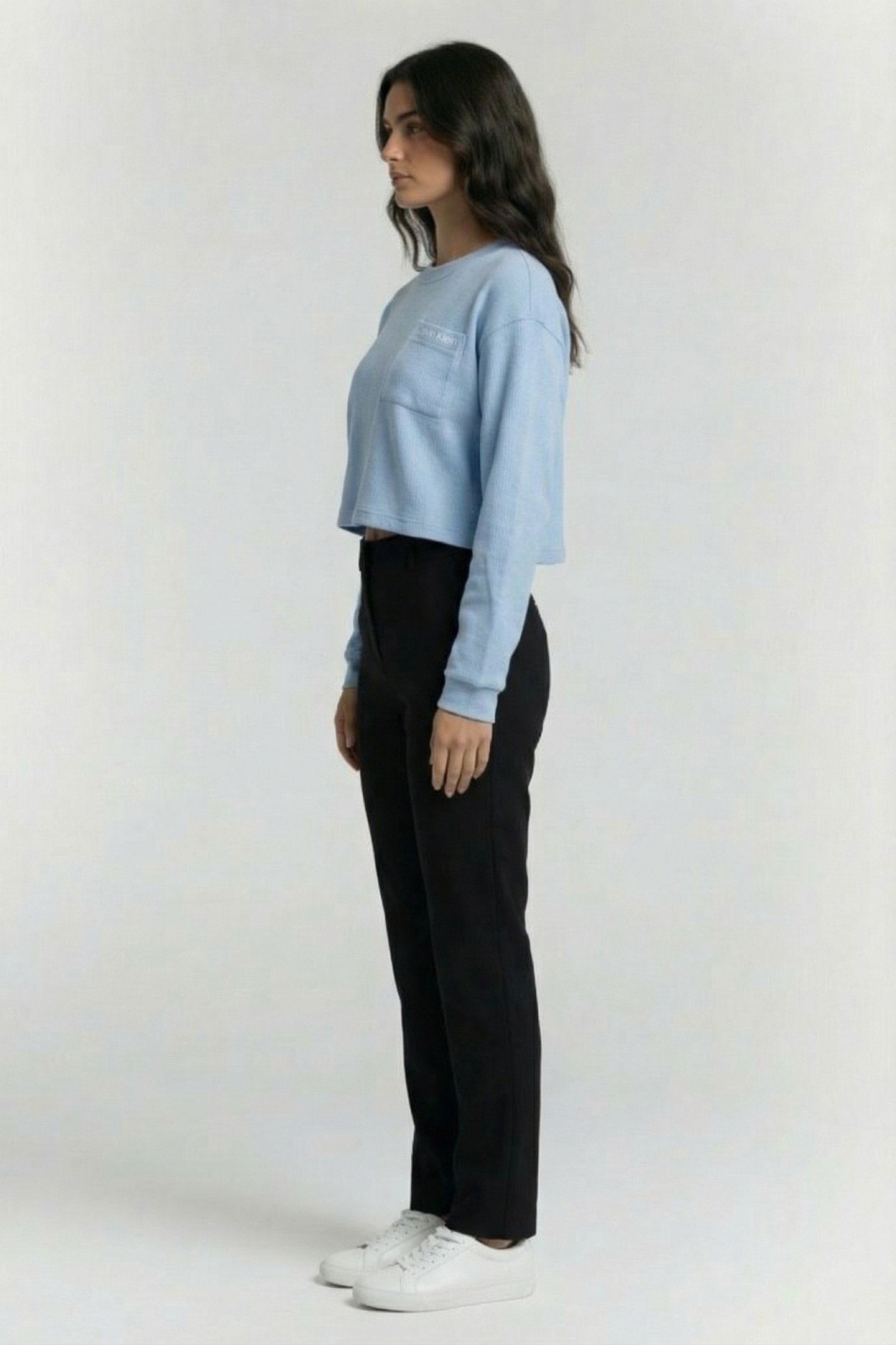 LOGO JERSEY LS CROP FROZEN FJORD 3